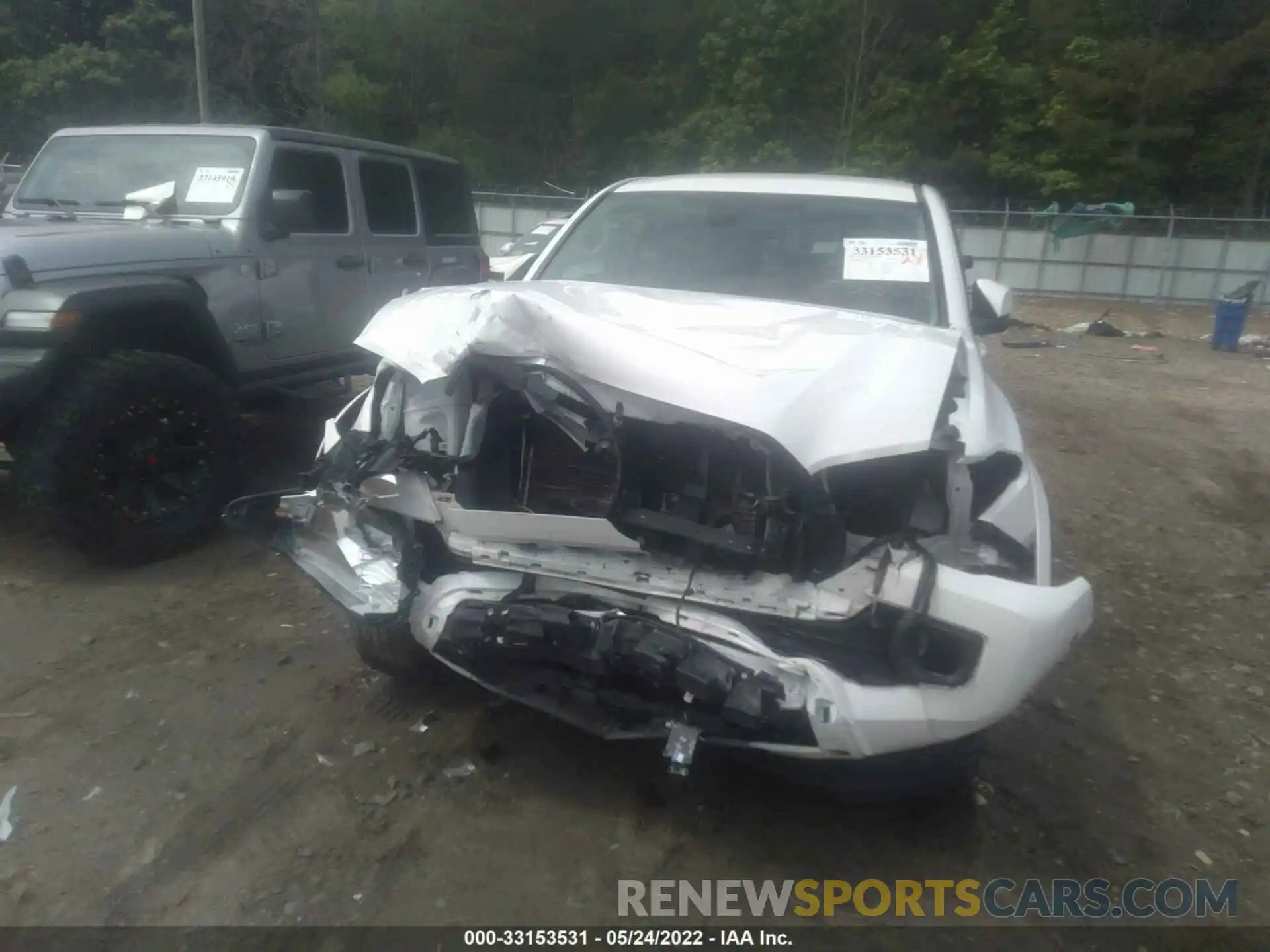 6 Photograph of a damaged car 3TMAZ5CN9LM126261 TOYOTA TACOMA 2WD 2020