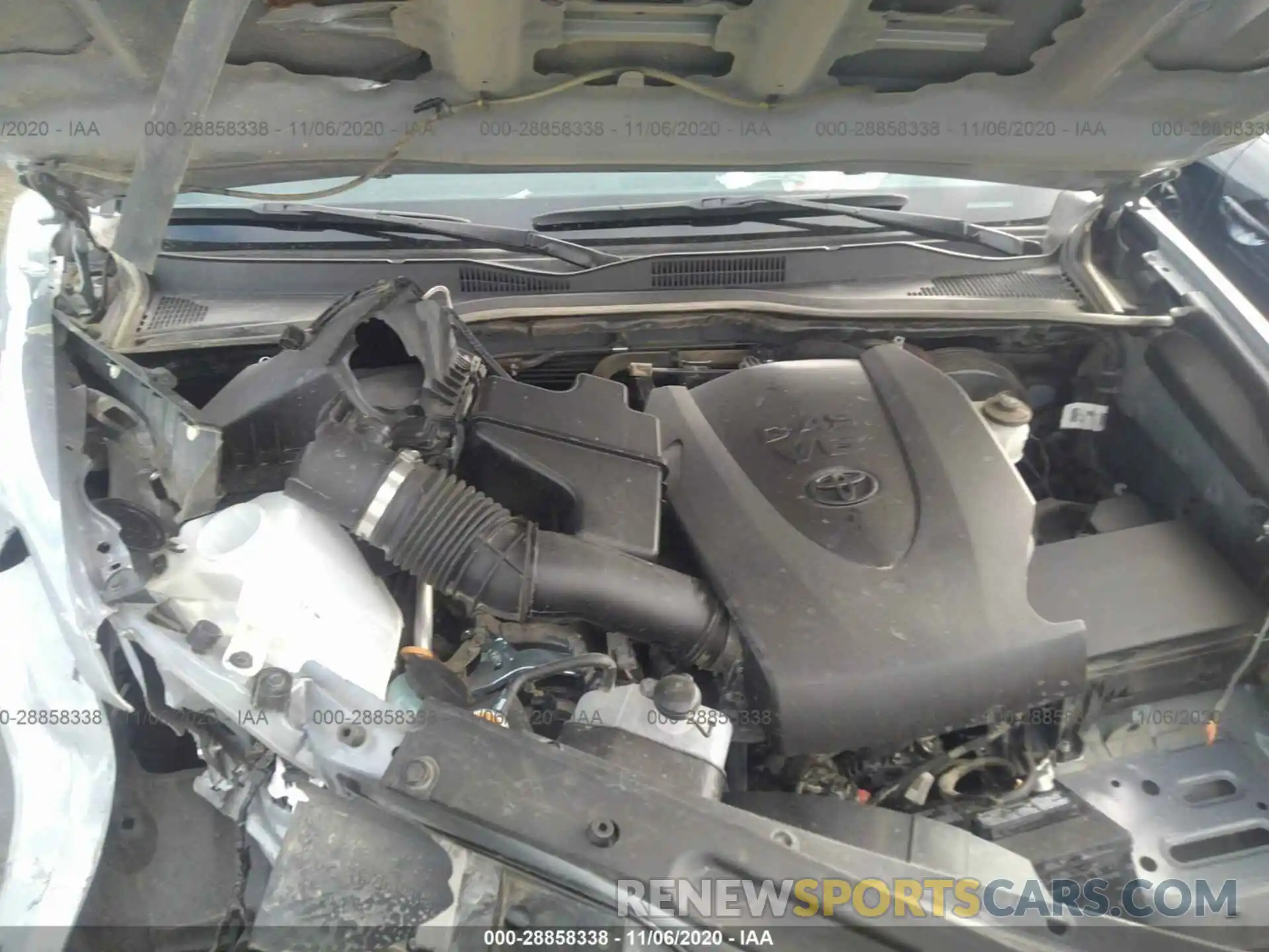 10 Photograph of a damaged car 3TMAZ5CN9LM134957 TOYOTA TACOMA 2WD 2020