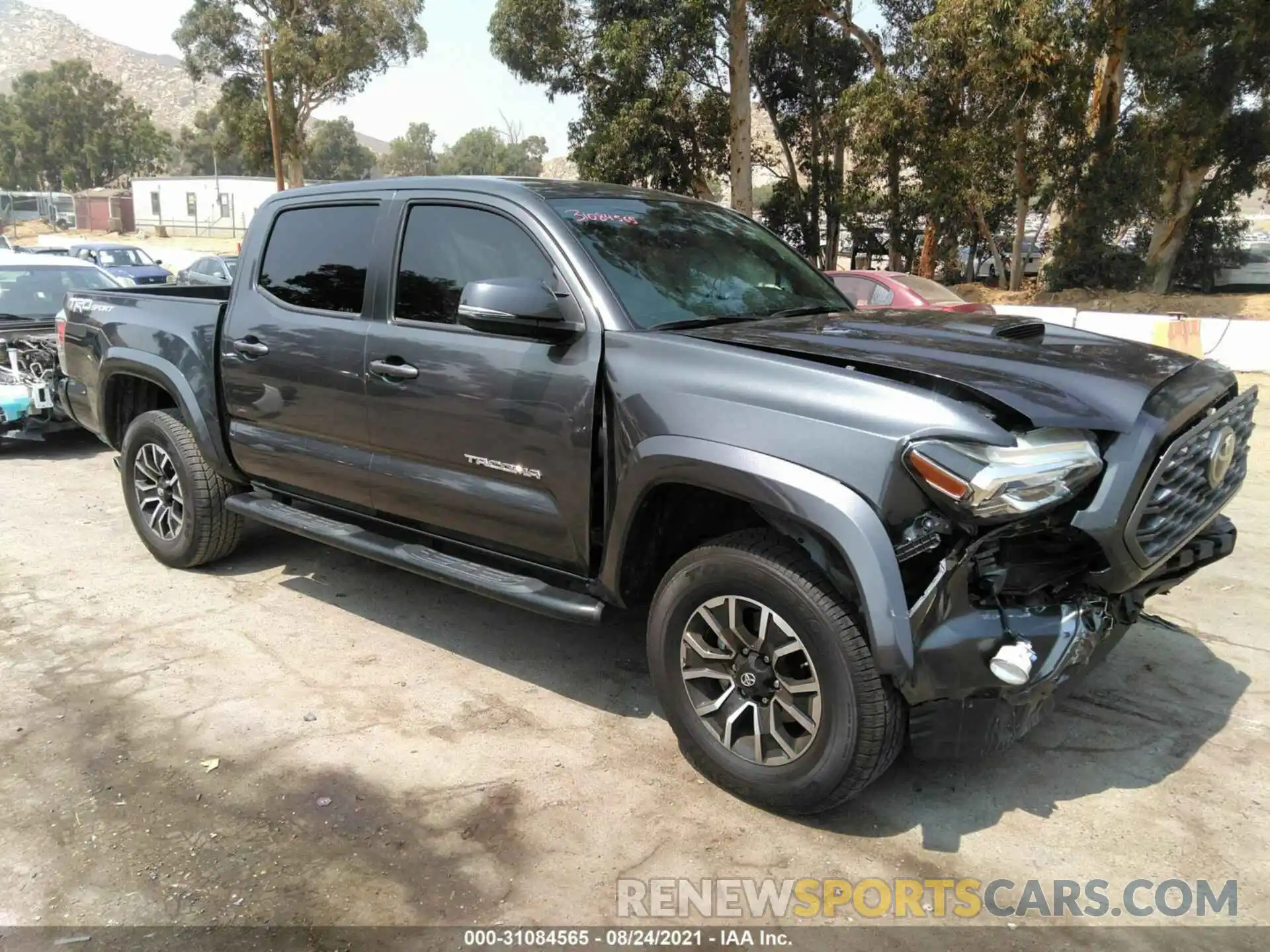 1 Photograph of a damaged car 3TMAZ5CN9LM135669 TOYOTA TACOMA 2WD 2020