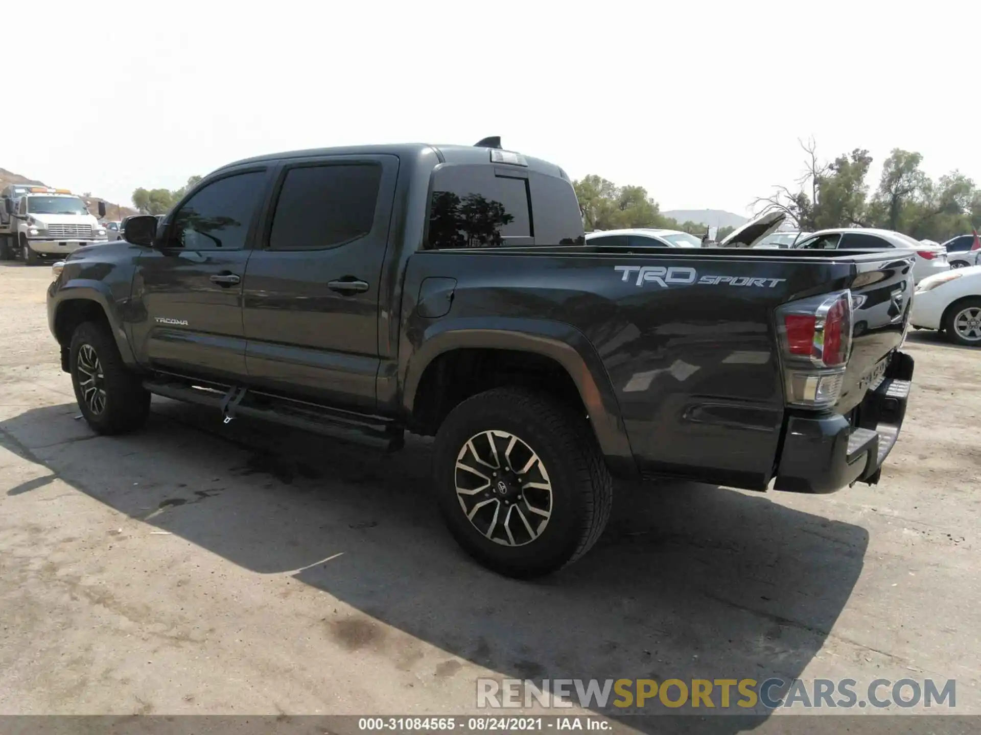 3 Photograph of a damaged car 3TMAZ5CN9LM135669 TOYOTA TACOMA 2WD 2020