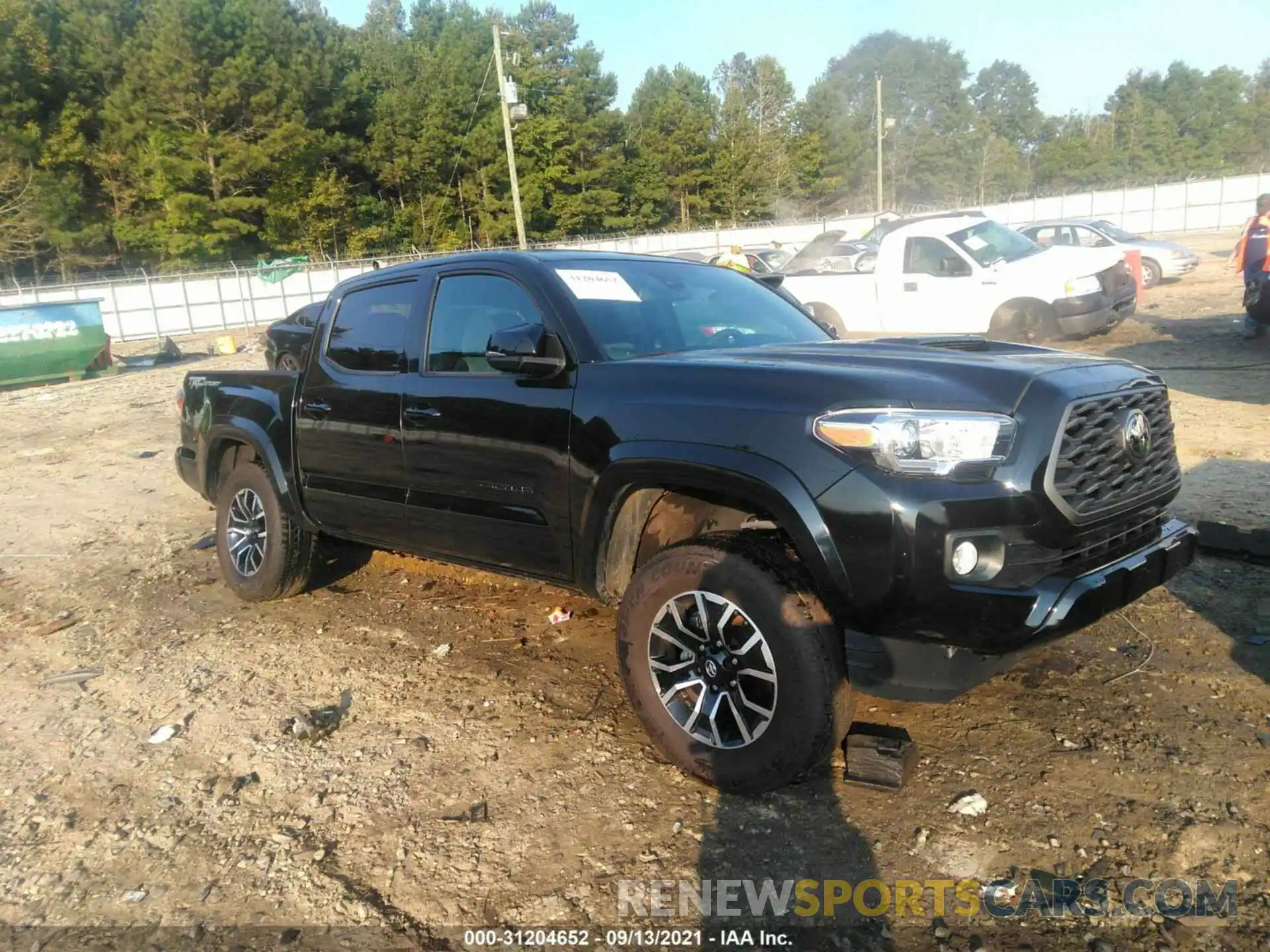 1 Photograph of a damaged car 3TMAZ5CN9LM135865 TOYOTA TACOMA 2WD 2020