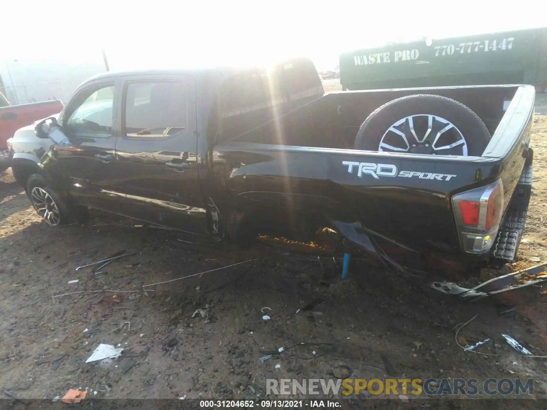 6 Photograph of a damaged car 3TMAZ5CN9LM135865 TOYOTA TACOMA 2WD 2020