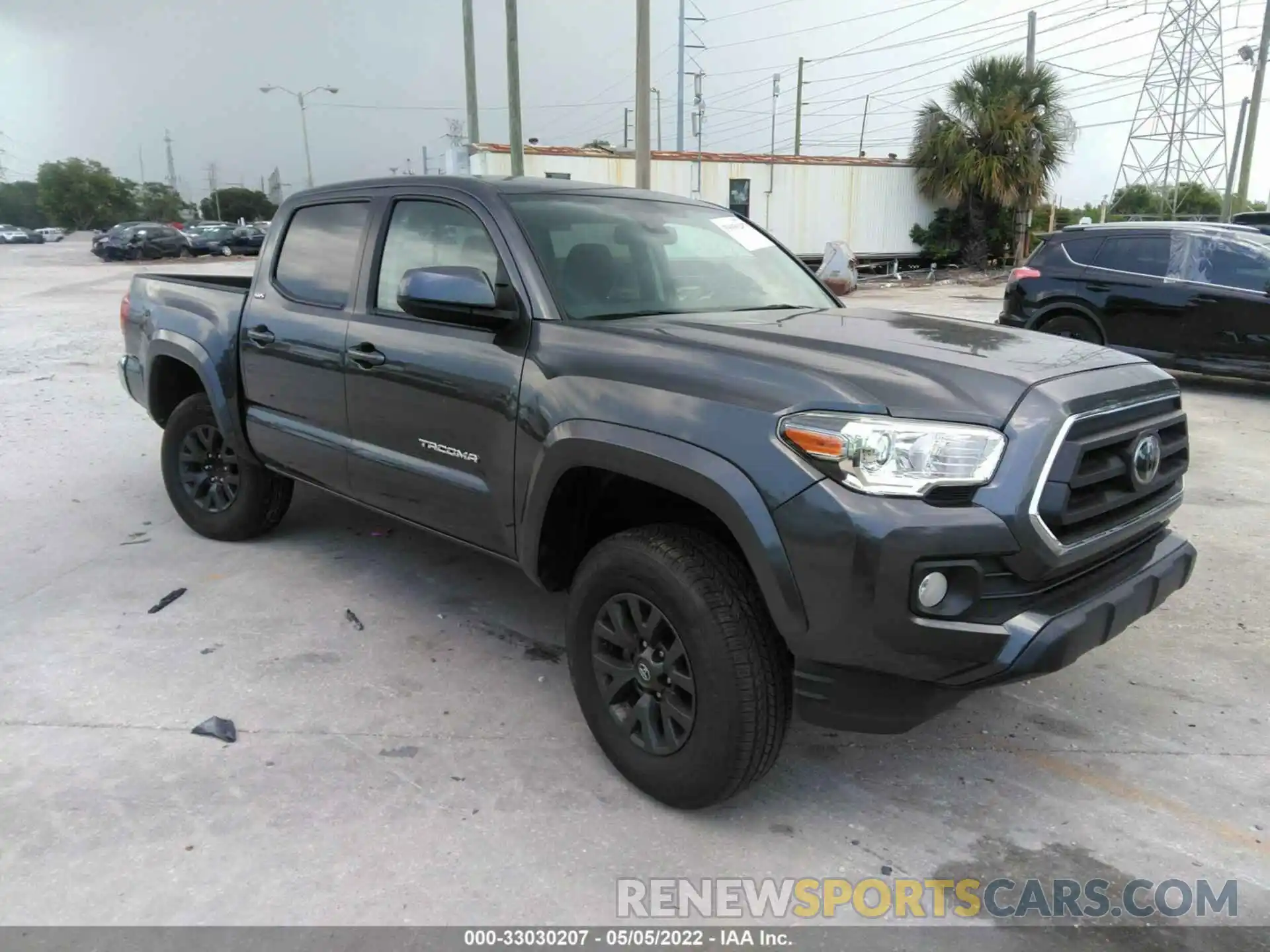 1 Photograph of a damaged car 3TMAZ5CN9LM138216 TOYOTA TACOMA 2WD 2020