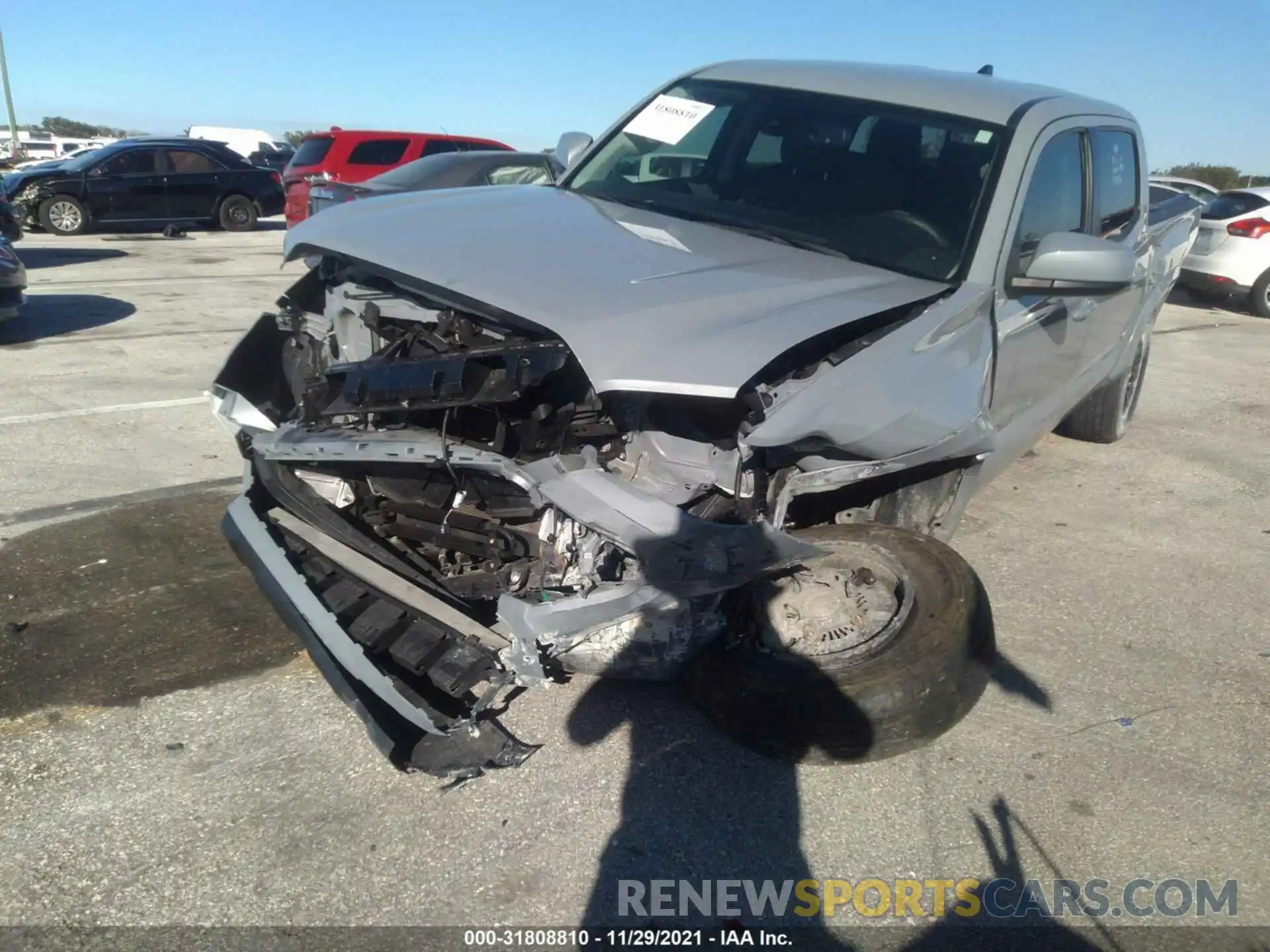 6 Photograph of a damaged car 3TMAZ5CNXLM125927 TOYOTA TACOMA 2WD 2020