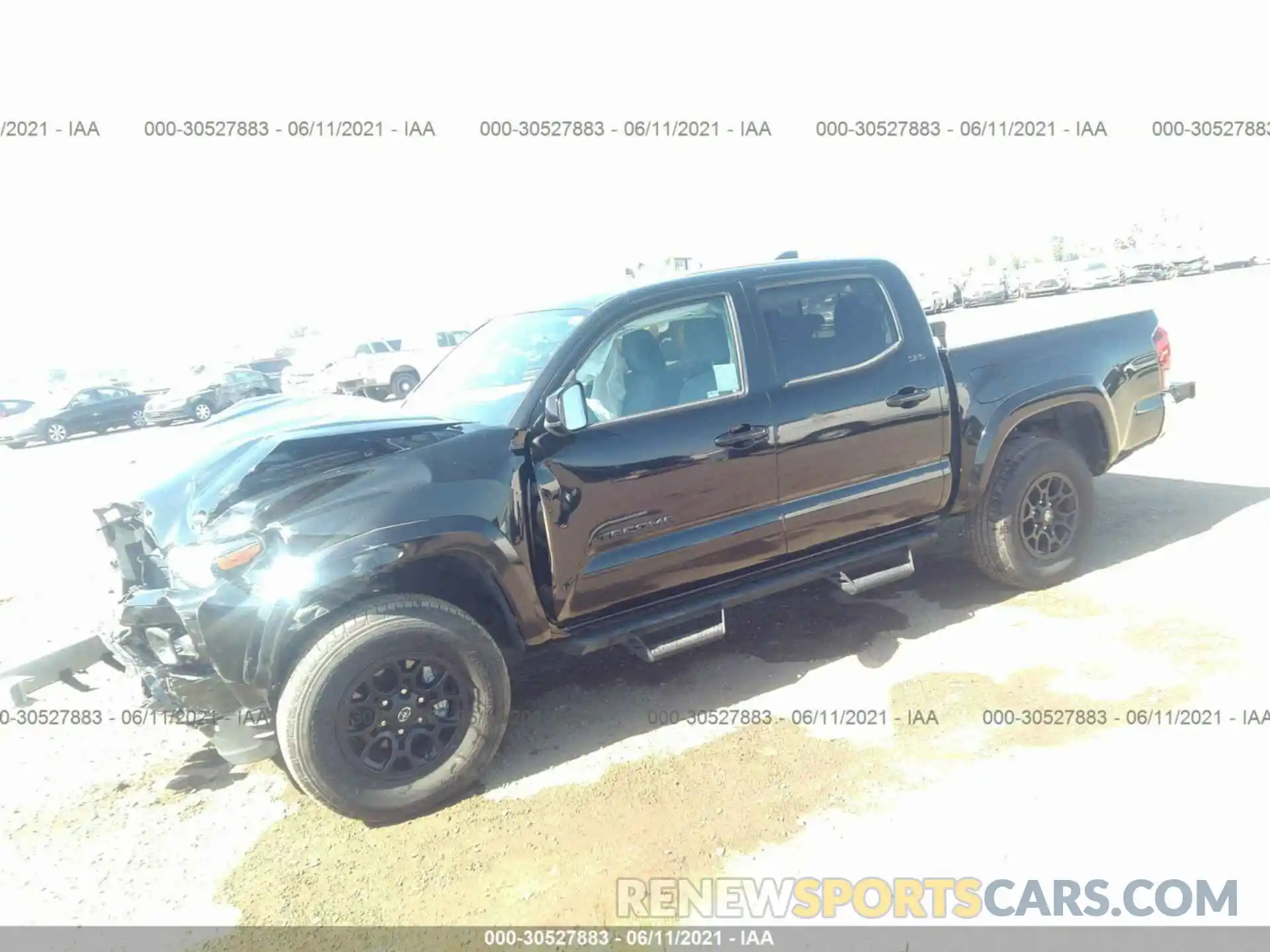 2 Photograph of a damaged car 3TMAZ5CNXLM126107 TOYOTA TACOMA 2WD 2020