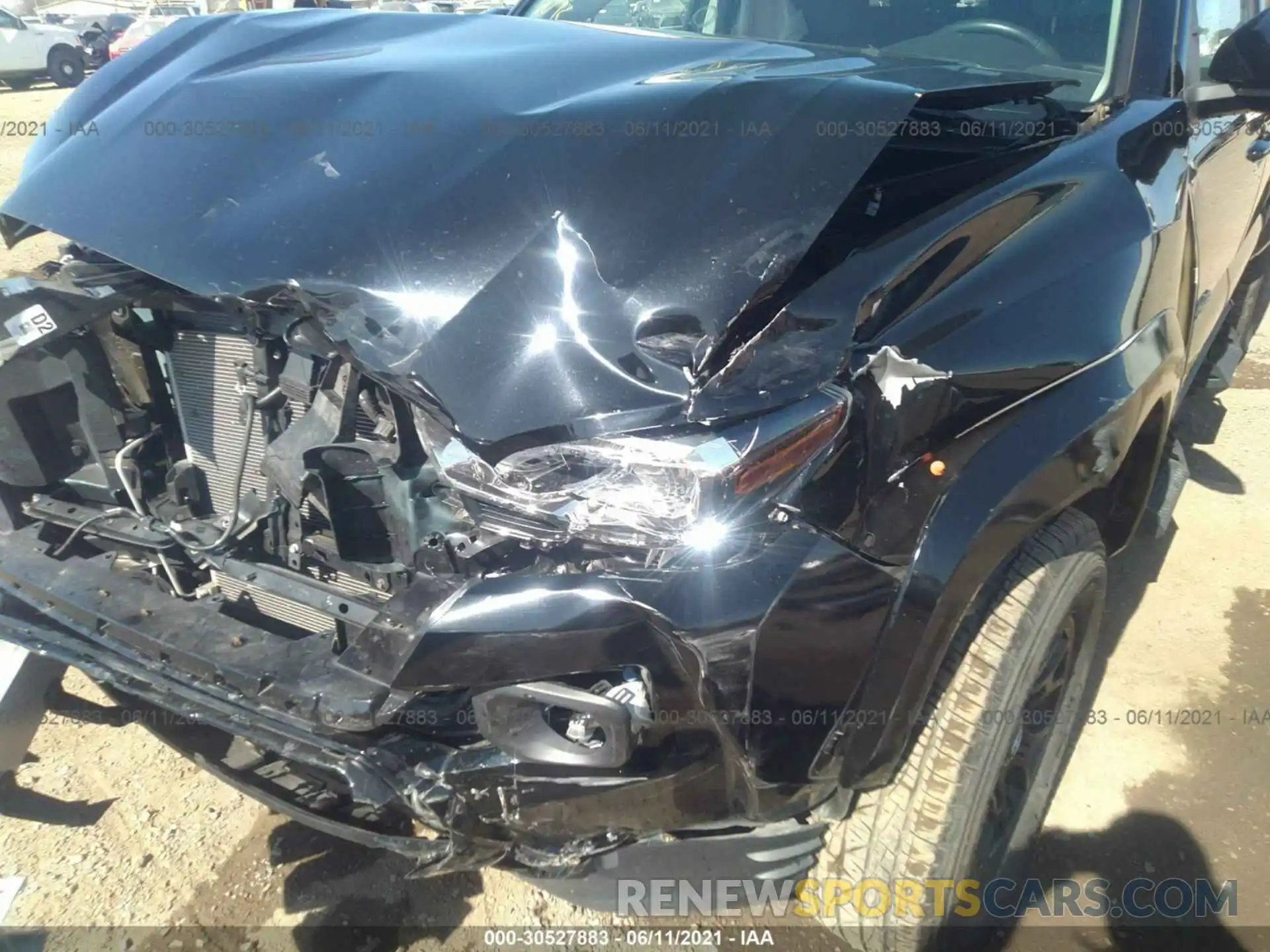 6 Photograph of a damaged car 3TMAZ5CNXLM126107 TOYOTA TACOMA 2WD 2020