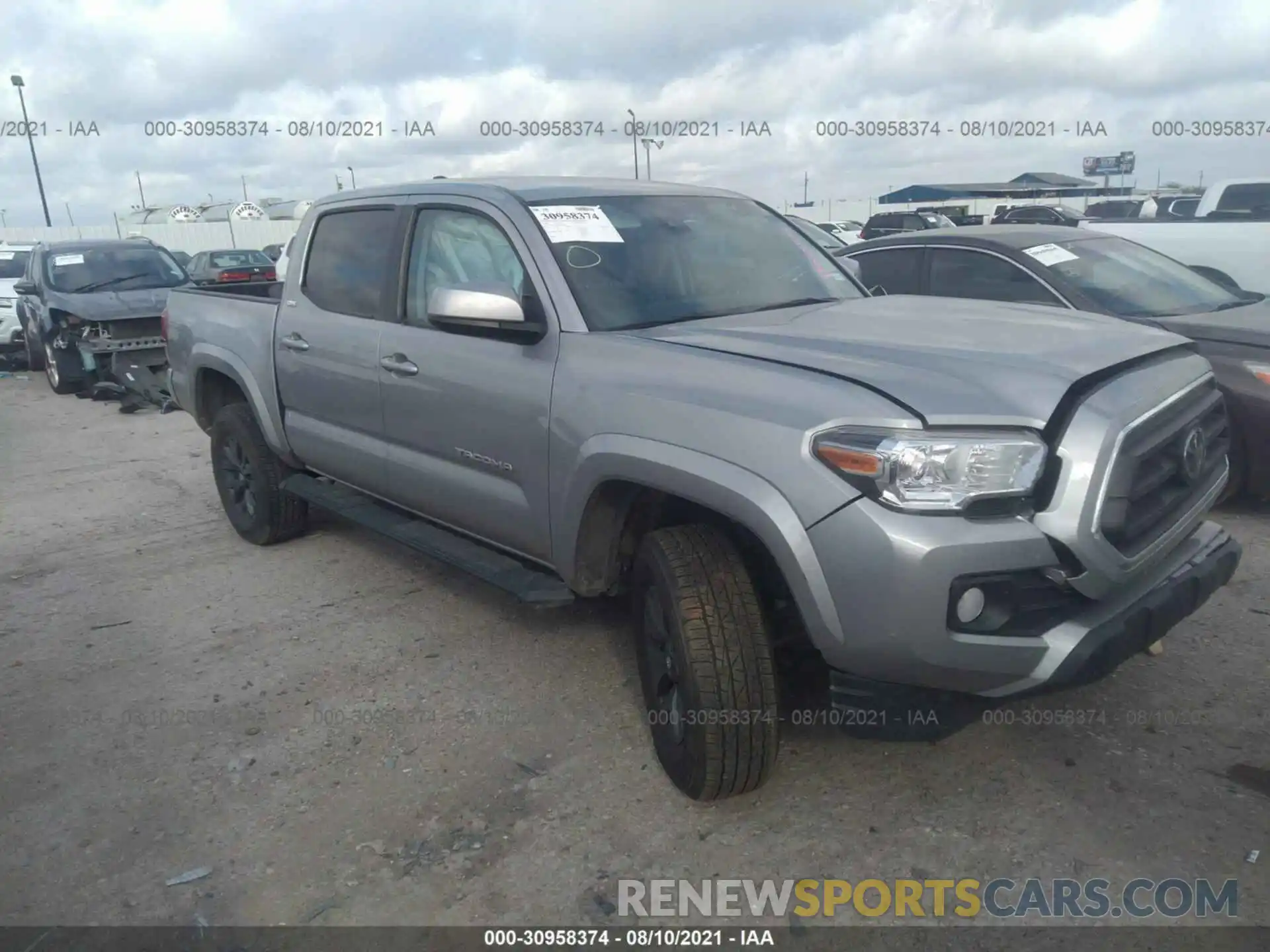 1 Фотография поврежденного автомобиля 3TMAZ5CNXLM132666 TOYOTA TACOMA 2WD 2020