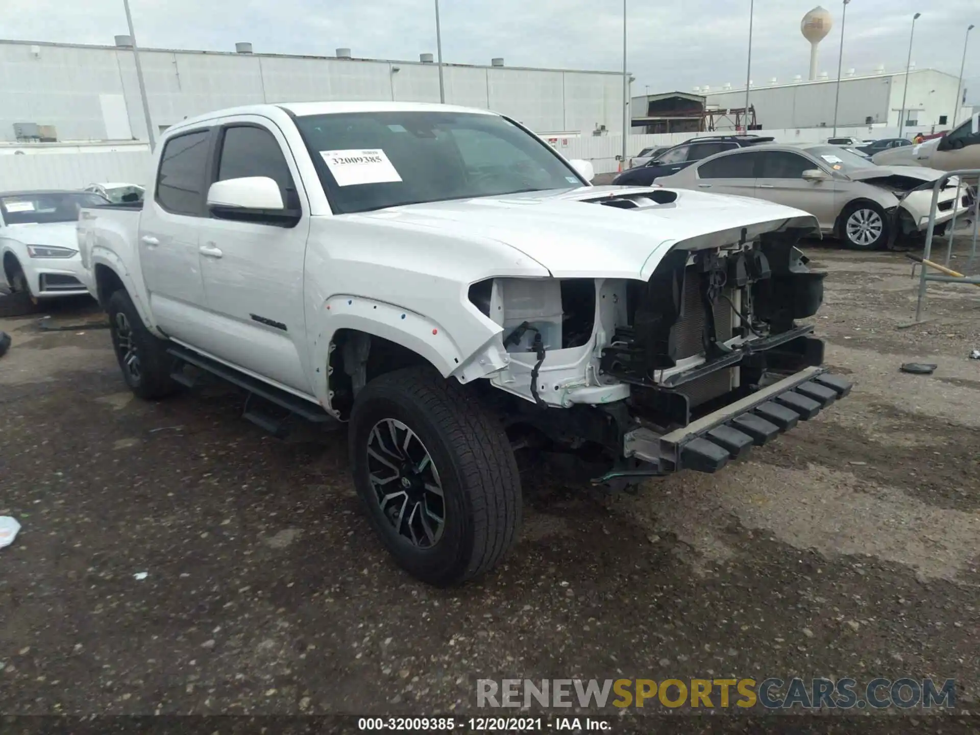 1 Photograph of a damaged car 3TMAZ5CNXLM135440 TOYOTA TACOMA 2WD 2020