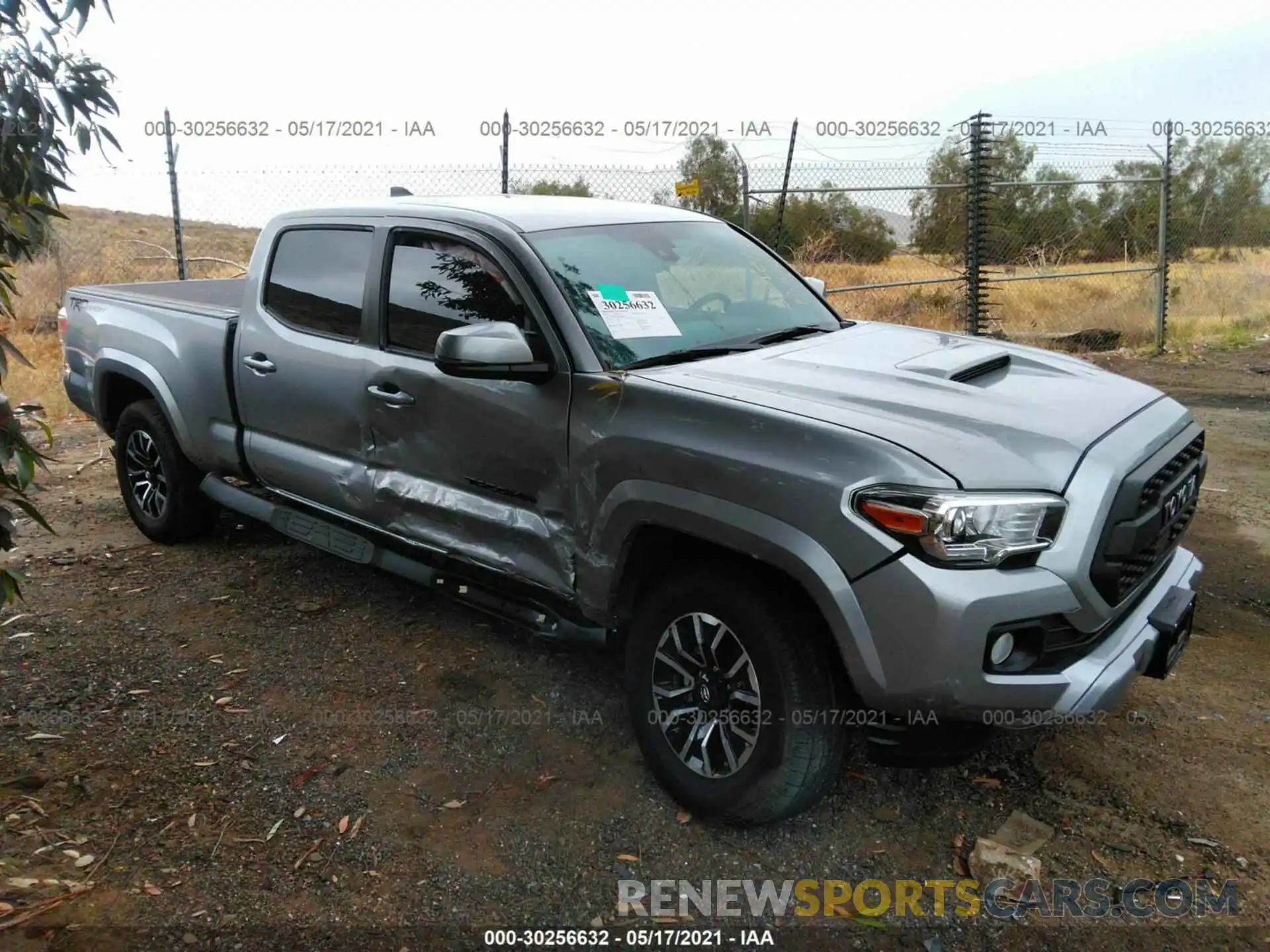 1 Photograph of a damaged car 3TMBZ5DN0LM026861 TOYOTA TACOMA 2WD 2020