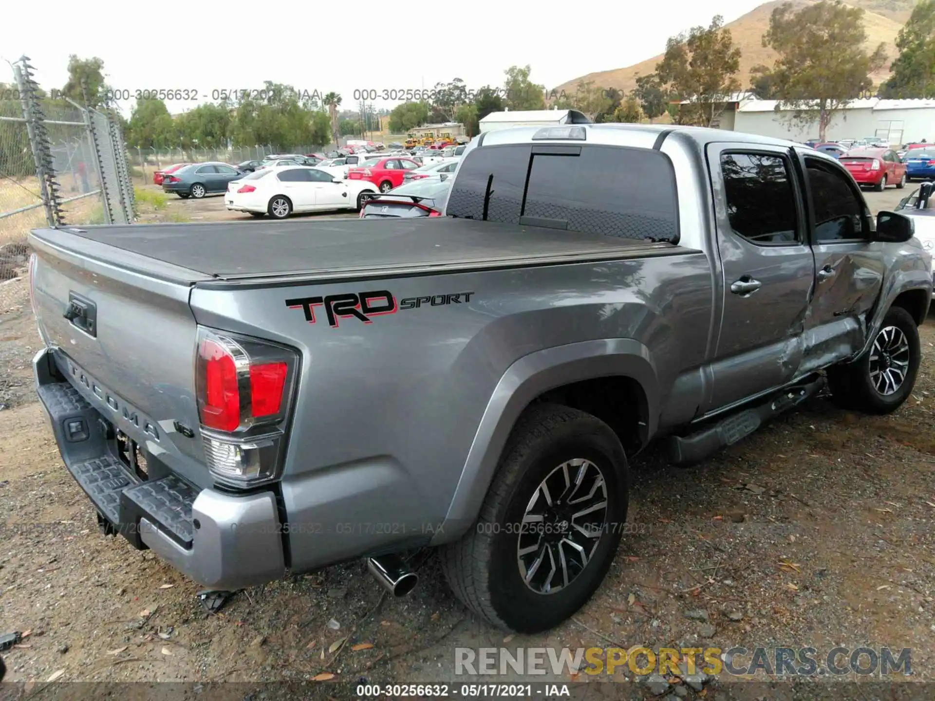 4 Photograph of a damaged car 3TMBZ5DN0LM026861 TOYOTA TACOMA 2WD 2020