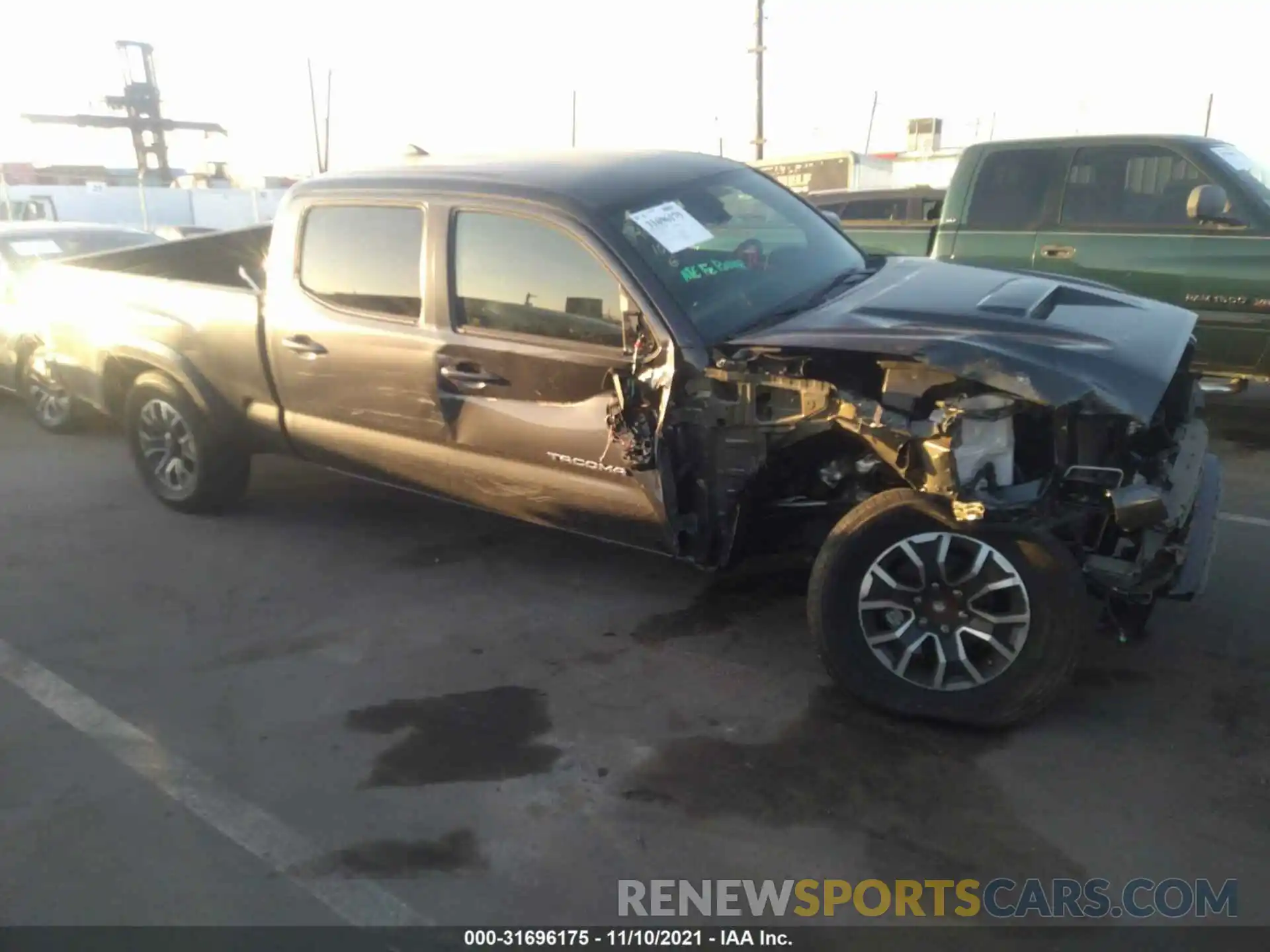 1 Photograph of a damaged car 3TMBZ5DN1LM023676 TOYOTA TACOMA 2WD 2020