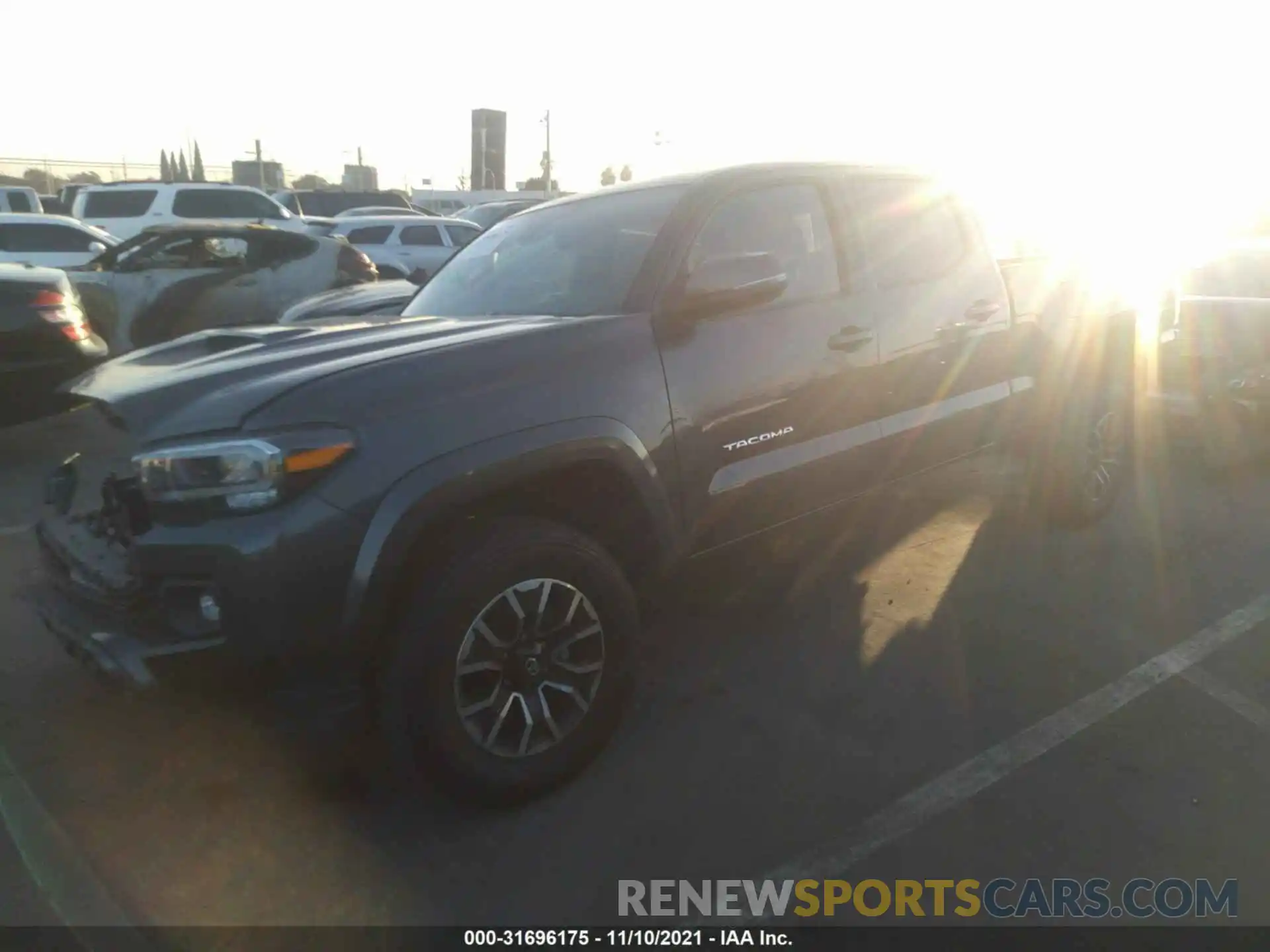 2 Photograph of a damaged car 3TMBZ5DN1LM023676 TOYOTA TACOMA 2WD 2020