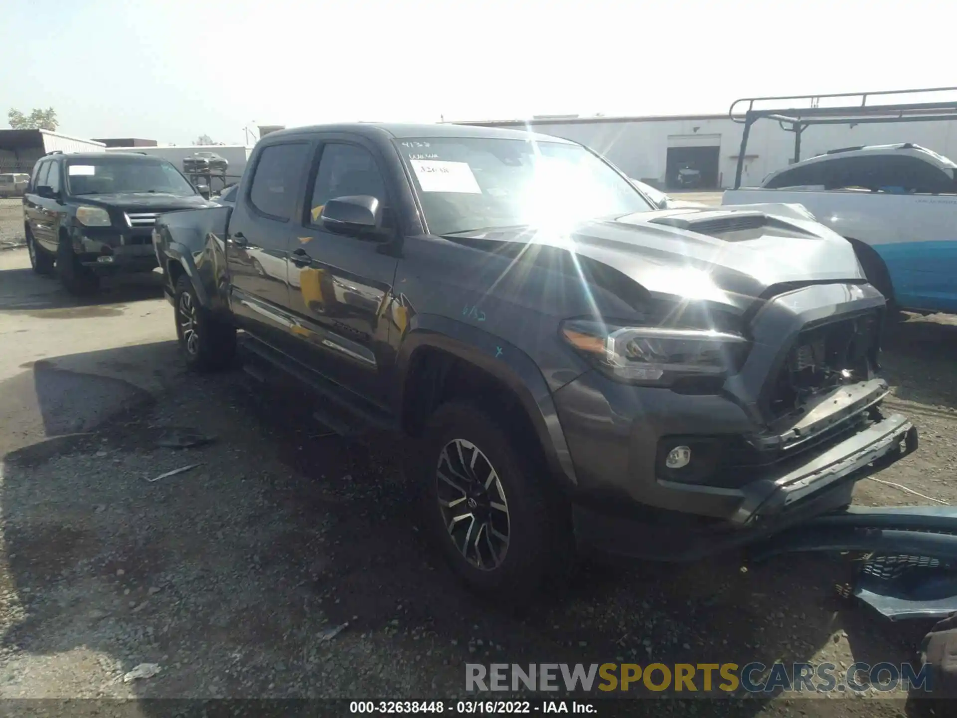 1 Photograph of a damaged car 3TMBZ5DN1LM024083 TOYOTA TACOMA 2WD 2020