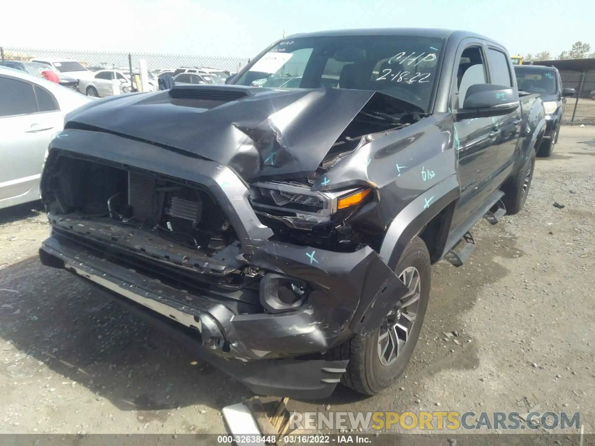 6 Photograph of a damaged car 3TMBZ5DN1LM024083 TOYOTA TACOMA 2WD 2020