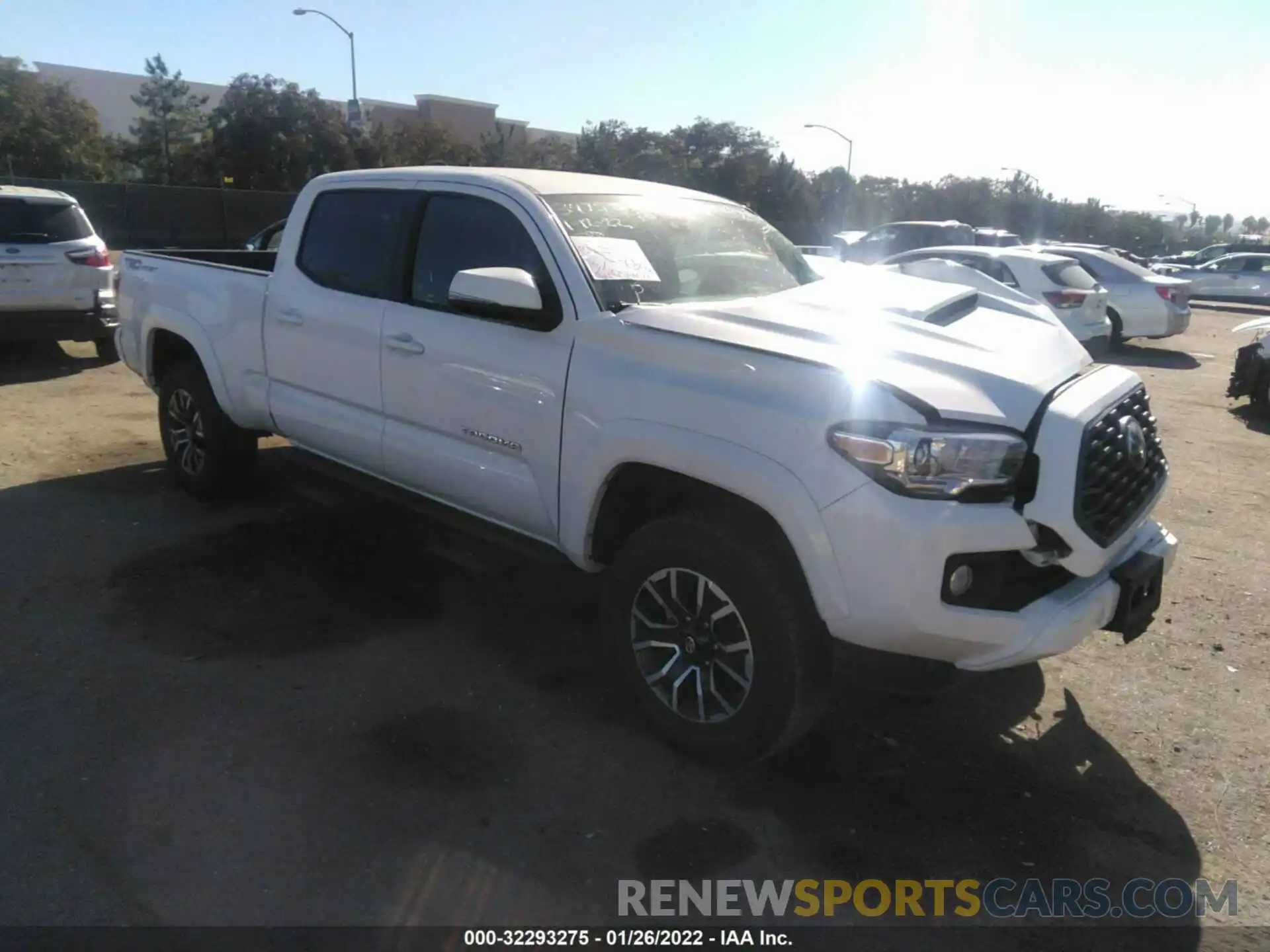 1 Photograph of a damaged car 3TMBZ5DN2LM024299 TOYOTA TACOMA 2WD 2020