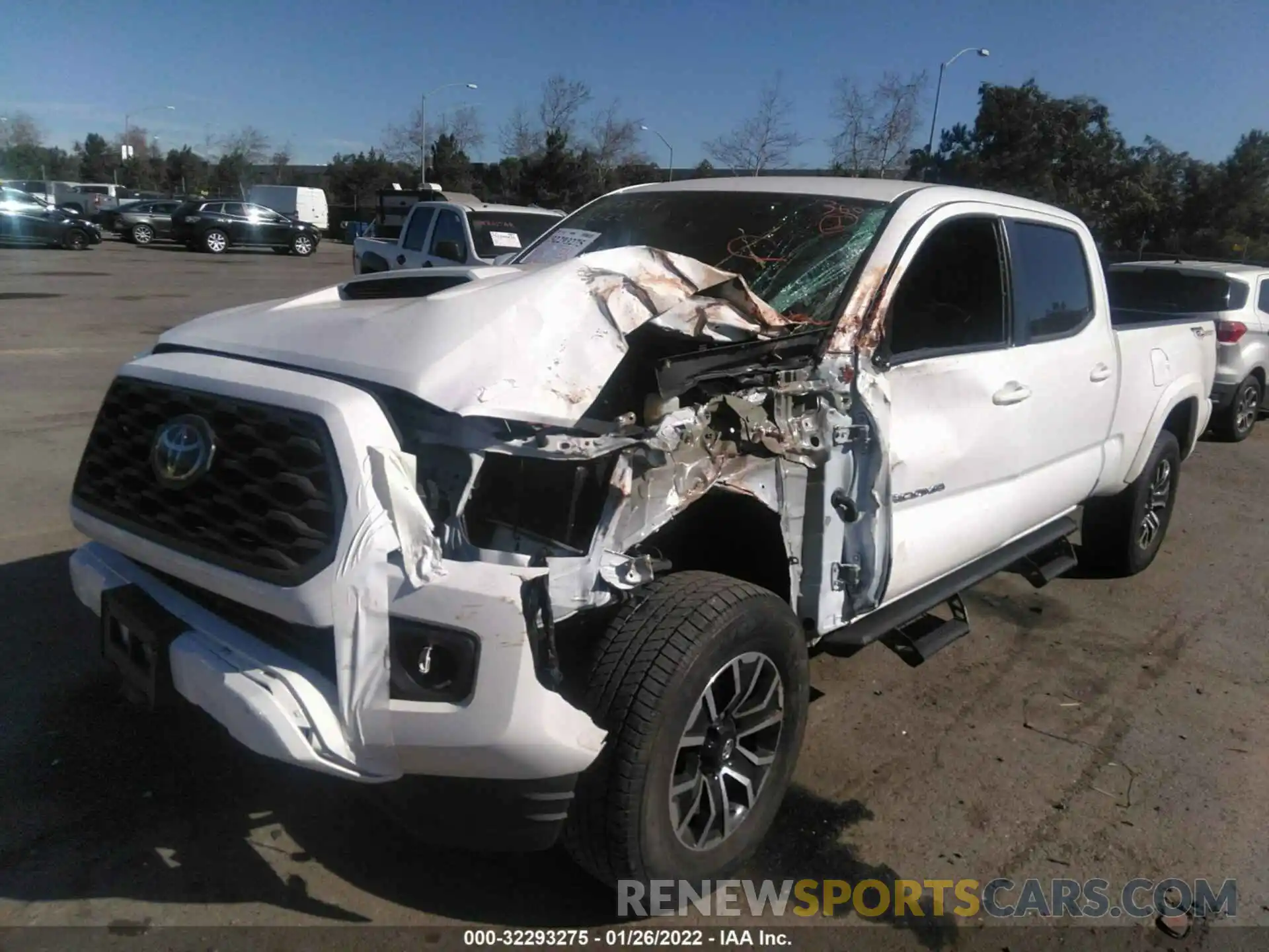 6 Photograph of a damaged car 3TMBZ5DN2LM024299 TOYOTA TACOMA 2WD 2020