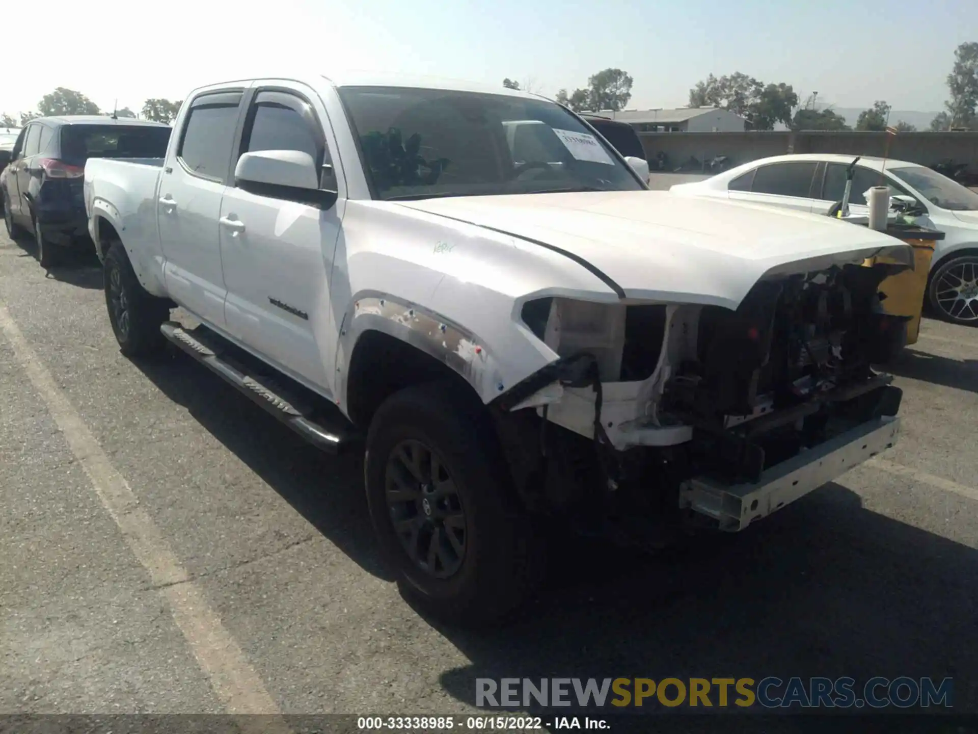 1 Photograph of a damaged car 3TMBZ5DN2LM025873 TOYOTA TACOMA 2WD 2020