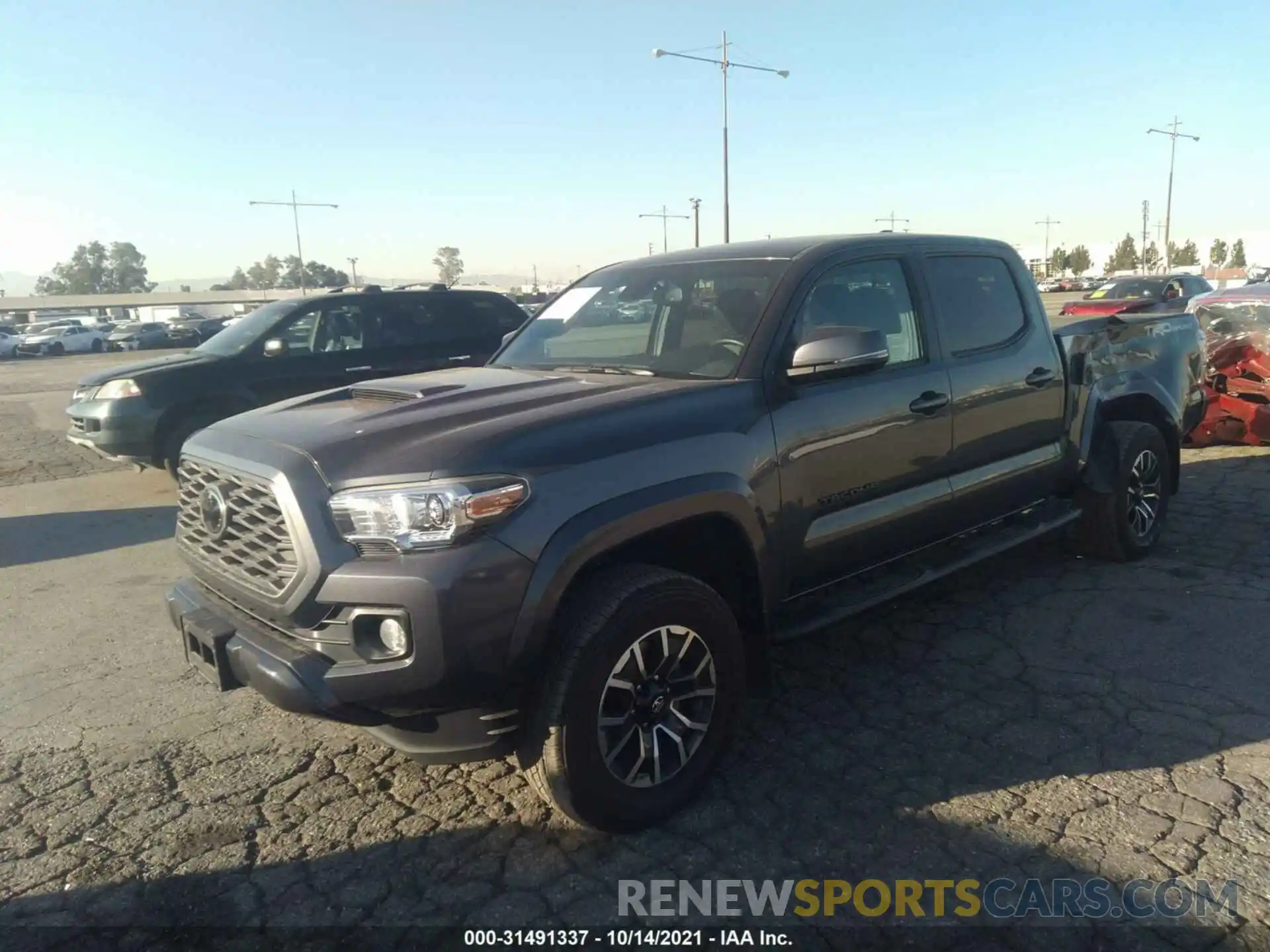 2 Photograph of a damaged car 3TMBZ5DN2LM027042 TOYOTA TACOMA 2WD 2020