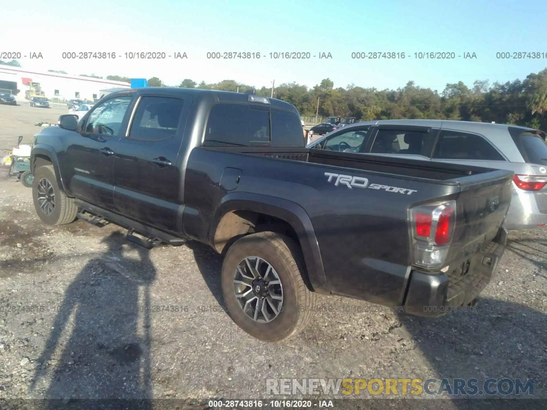 3 Photograph of a damaged car 3TMBZ5DN2LM027154 TOYOTA TACOMA 2WD 2020