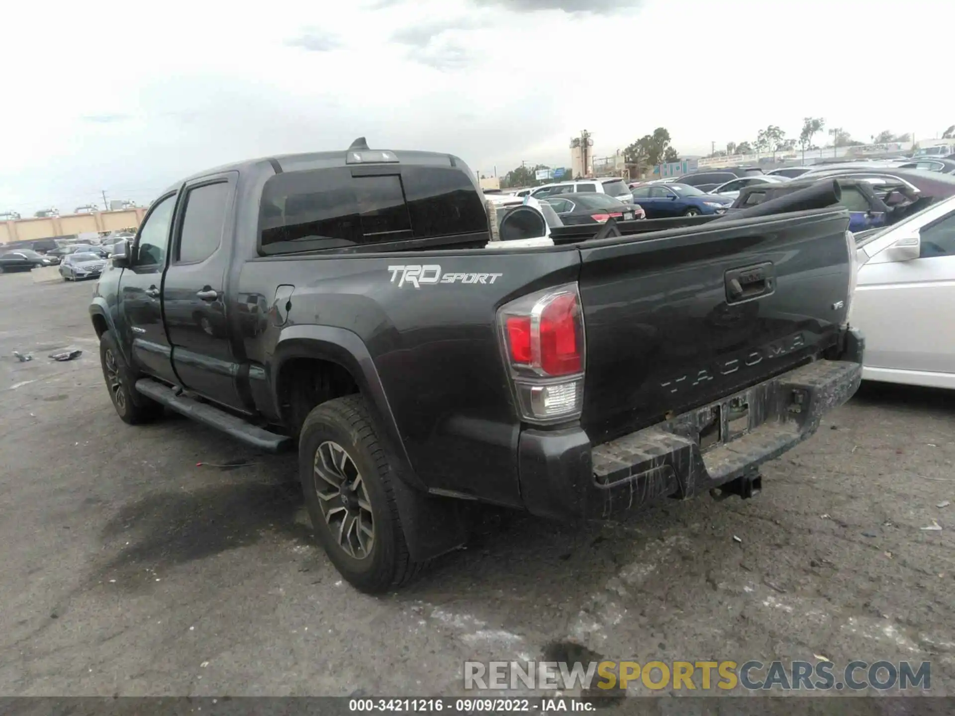 3 Photograph of a damaged car 3TMBZ5DN3LM026725 TOYOTA TACOMA 2WD 2020