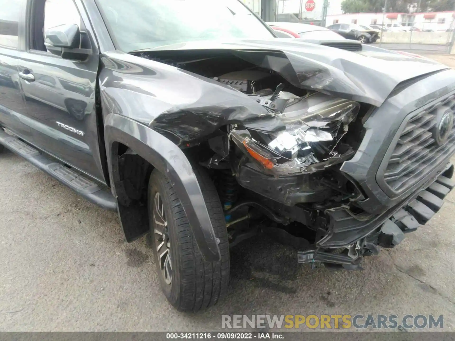 6 Photograph of a damaged car 3TMBZ5DN3LM026725 TOYOTA TACOMA 2WD 2020