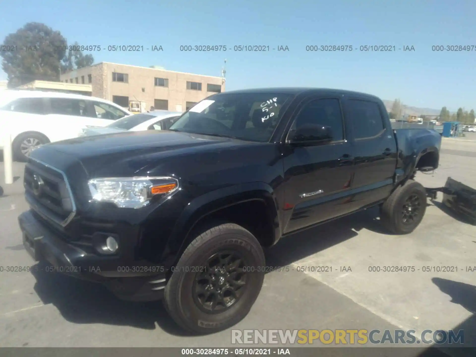 2 Photograph of a damaged car 3TMBZ5DN4LM025938 TOYOTA TACOMA 2WD 2020