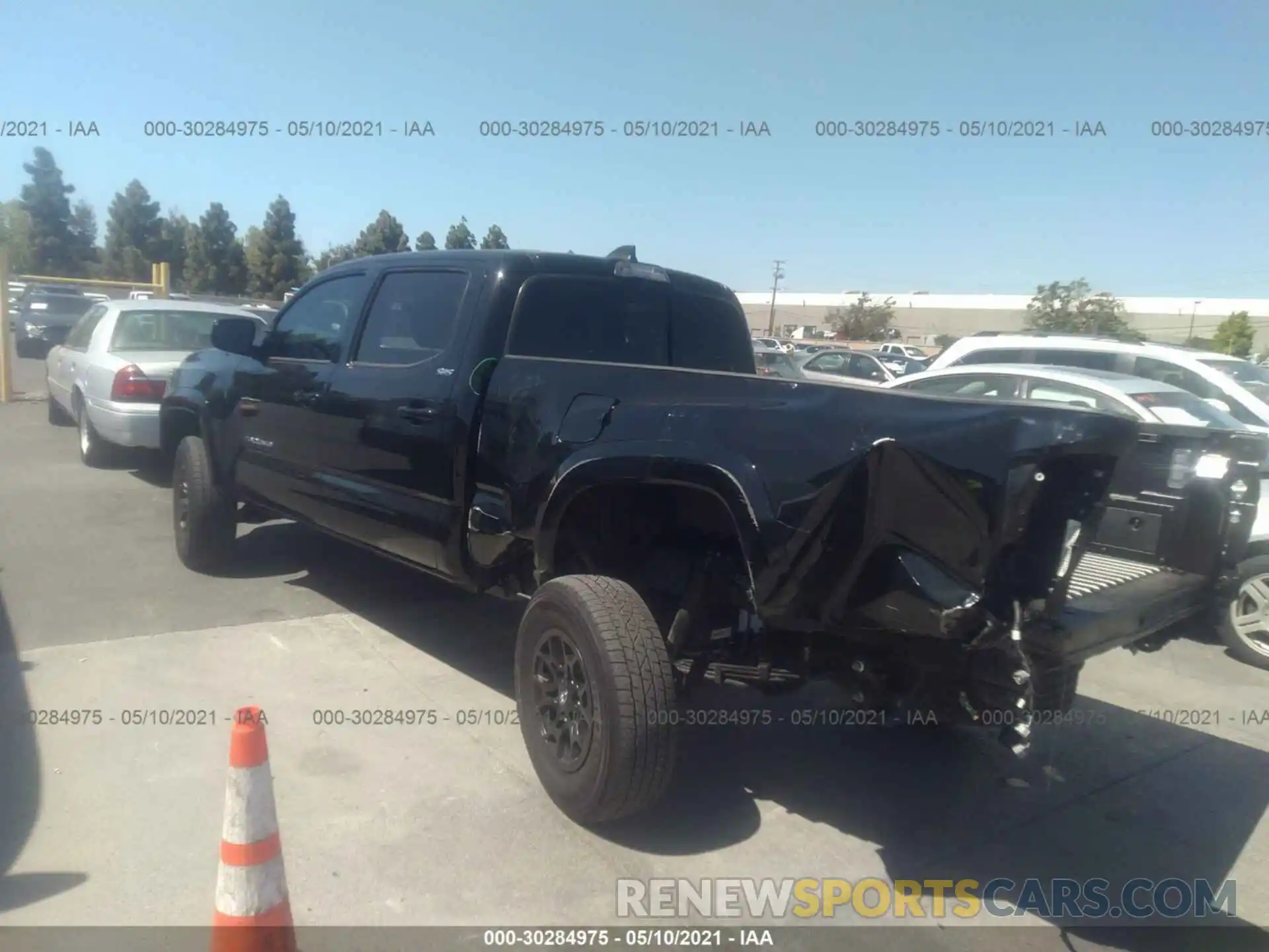 3 Photograph of a damaged car 3TMBZ5DN4LM025938 TOYOTA TACOMA 2WD 2020