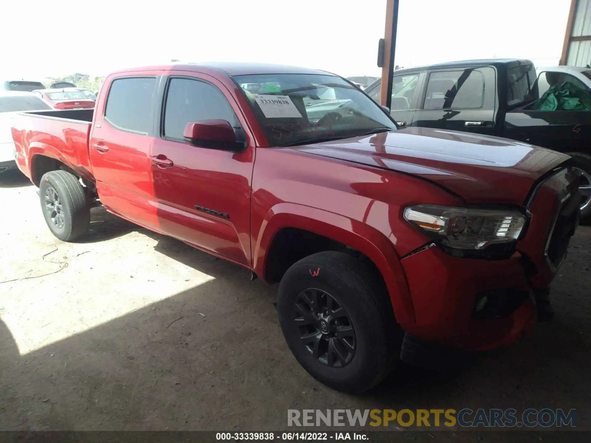 1 Фотография поврежденного автомобиля 3TMBZ5DN4LM026426 TOYOTA TACOMA 2WD 2020