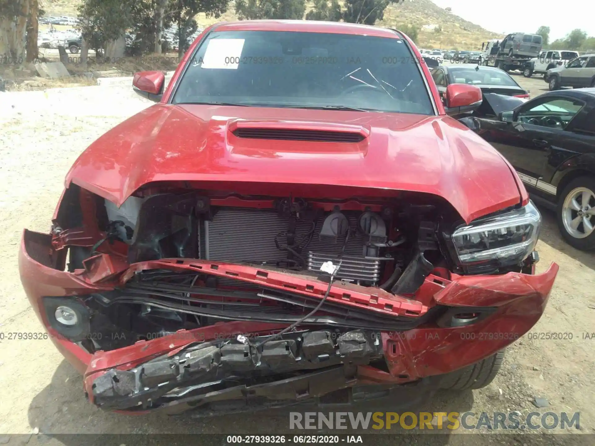 6 Photograph of a damaged car 3TMBZ5DN5LM024068 TOYOTA TACOMA 2WD 2020