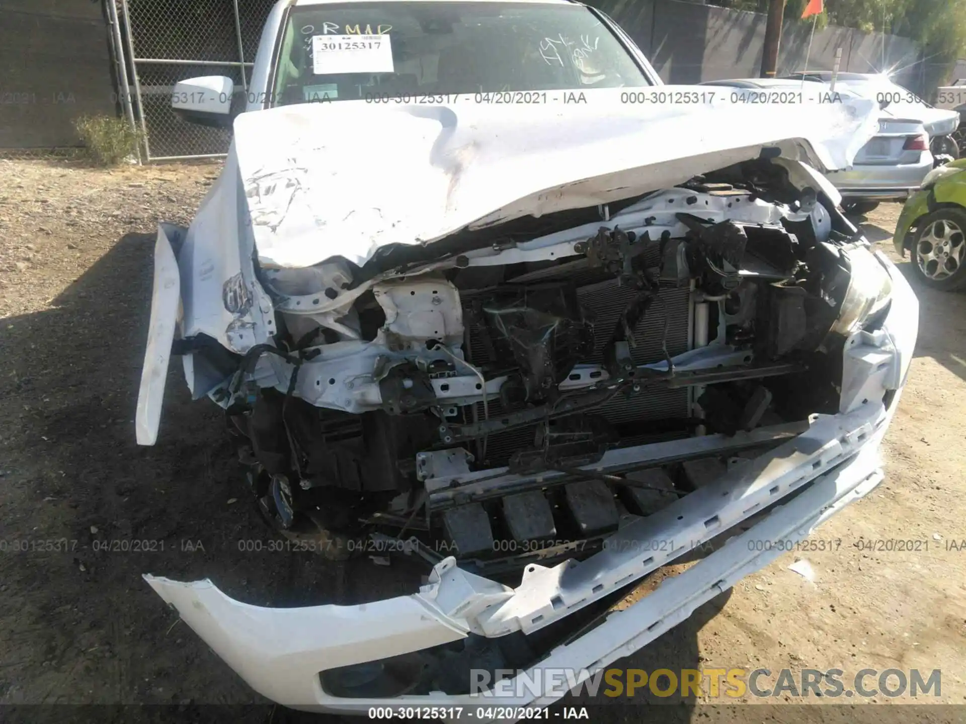 6 Photograph of a damaged car 3TMBZ5DN5LM026354 TOYOTA TACOMA 2WD 2020