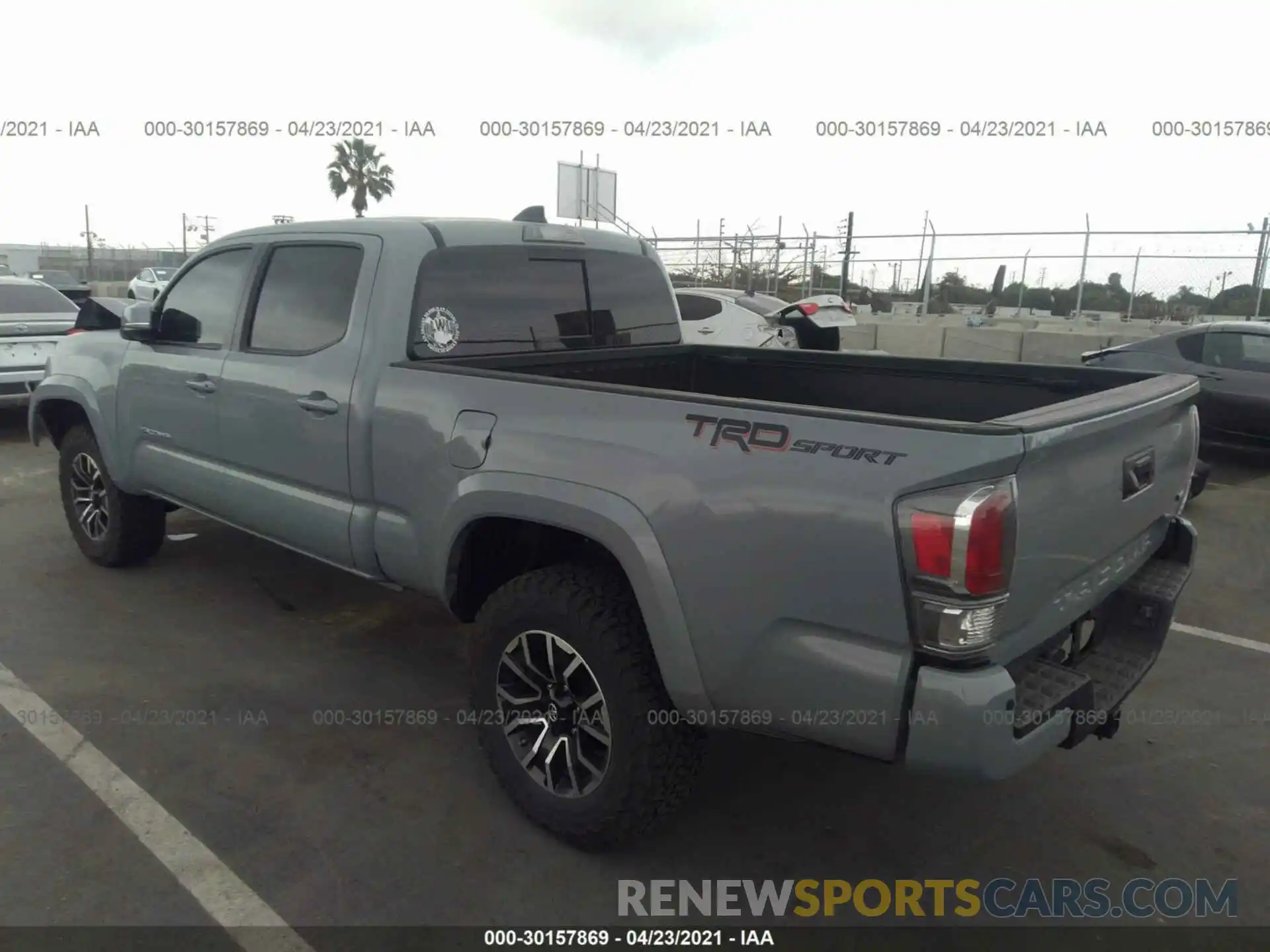 3 Photograph of a damaged car 3TMBZ5DN6LM025777 TOYOTA TACOMA 2WD 2020