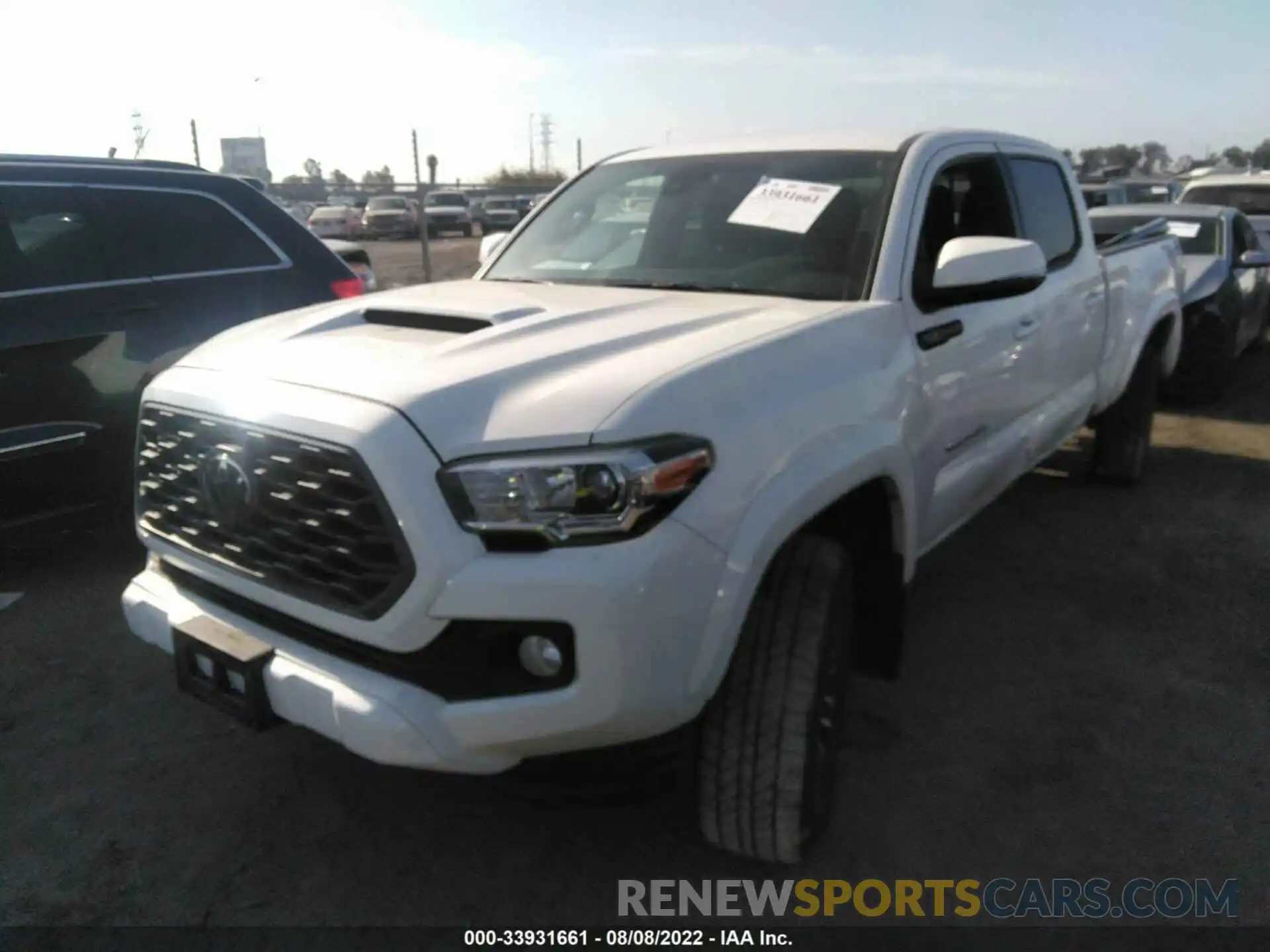 2 Photograph of a damaged car 3TMBZ5DN6LM026766 TOYOTA TACOMA 2WD 2020