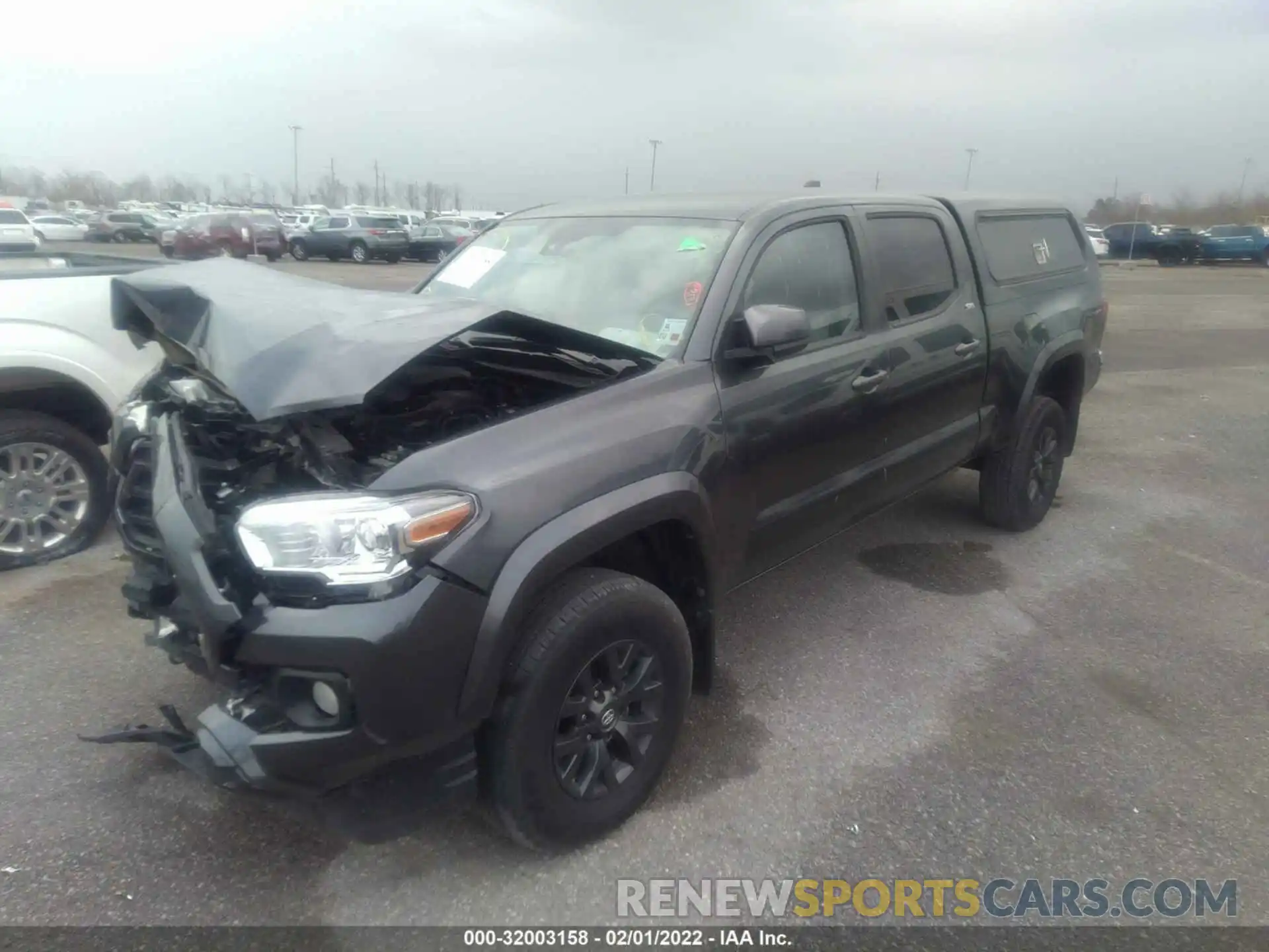 2 Photograph of a damaged car 3TMBZ5DN6LM026914 TOYOTA TACOMA 2WD 2020