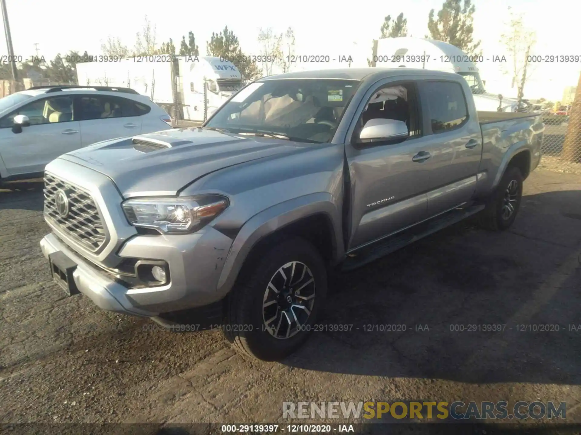 2 Photograph of a damaged car 3TMBZ5DN9LM026423 TOYOTA TACOMA 2WD 2020