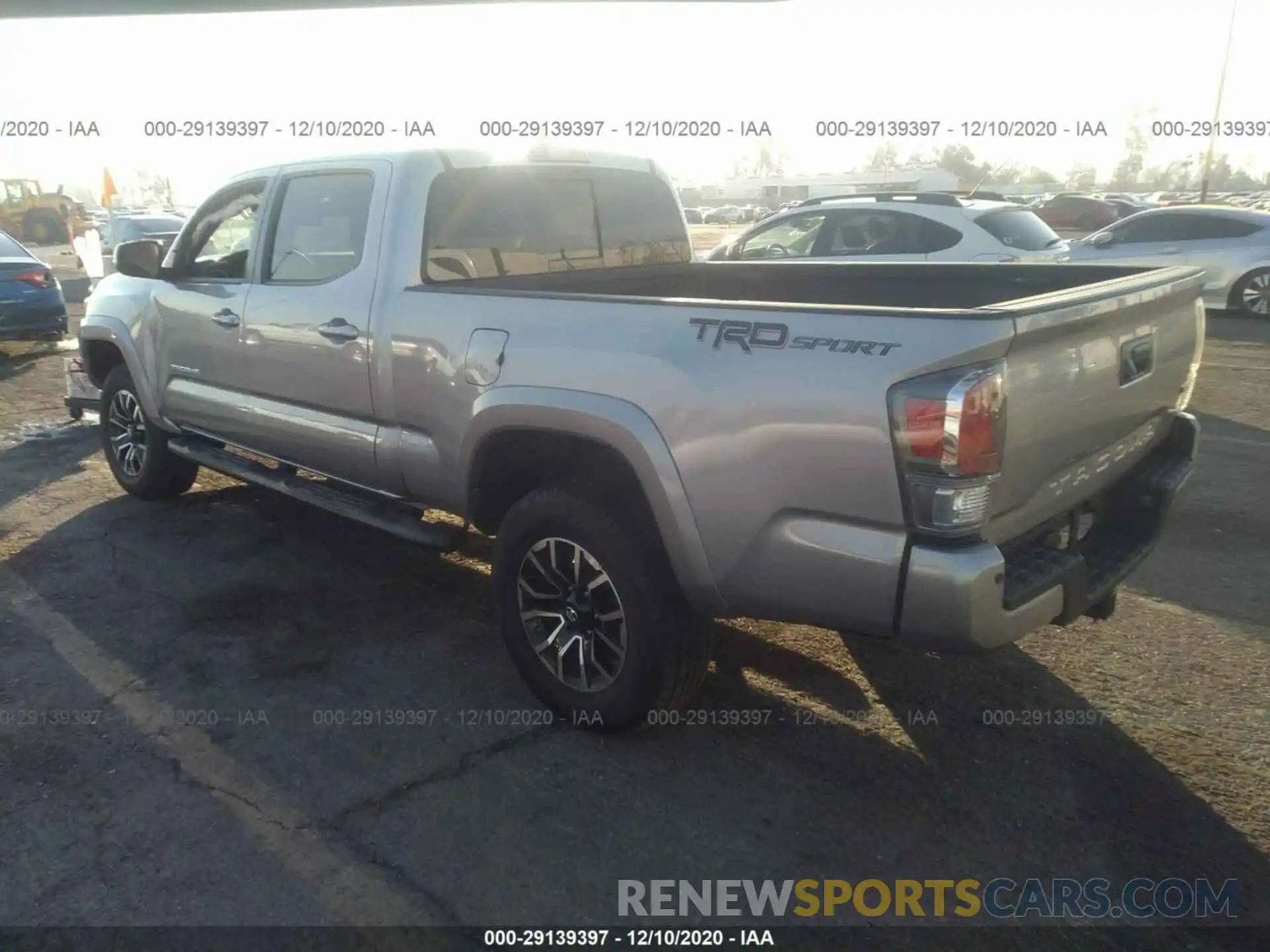 3 Photograph of a damaged car 3TMBZ5DN9LM026423 TOYOTA TACOMA 2WD 2020