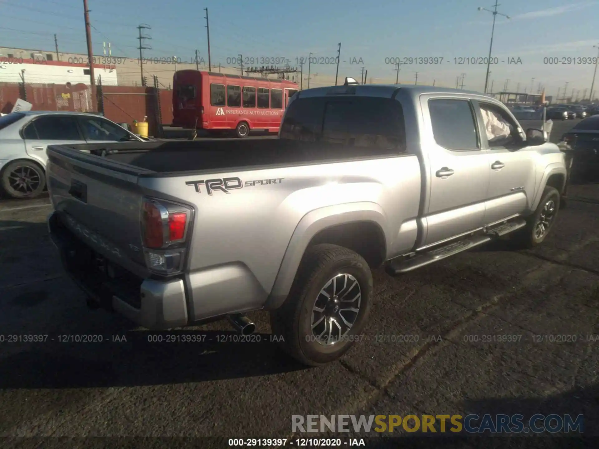 4 Photograph of a damaged car 3TMBZ5DN9LM026423 TOYOTA TACOMA 2WD 2020