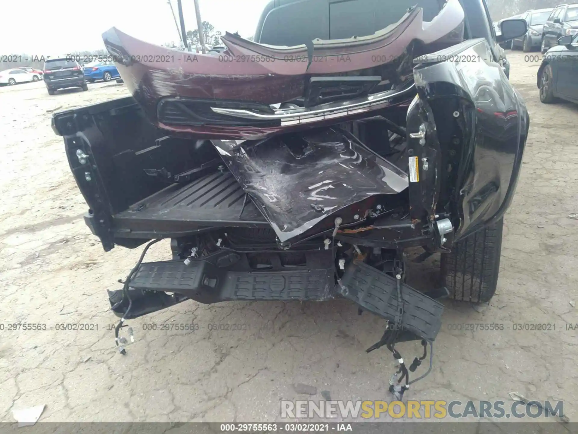 6 Photograph of a damaged car 3TYAZ5CN0LT001430 TOYOTA TACOMA 2WD 2020