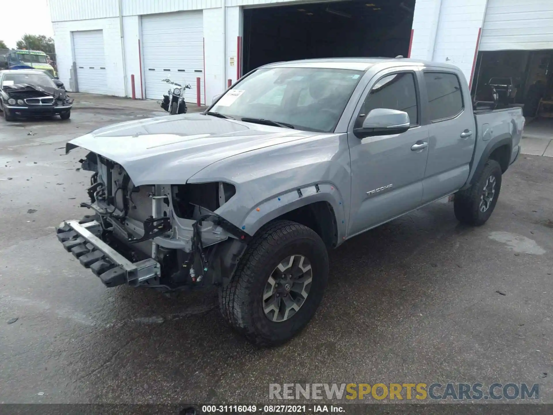 2 Фотография поврежденного автомобиля 3TYAZ5CN2LT001249 TOYOTA TACOMA 2WD 2020