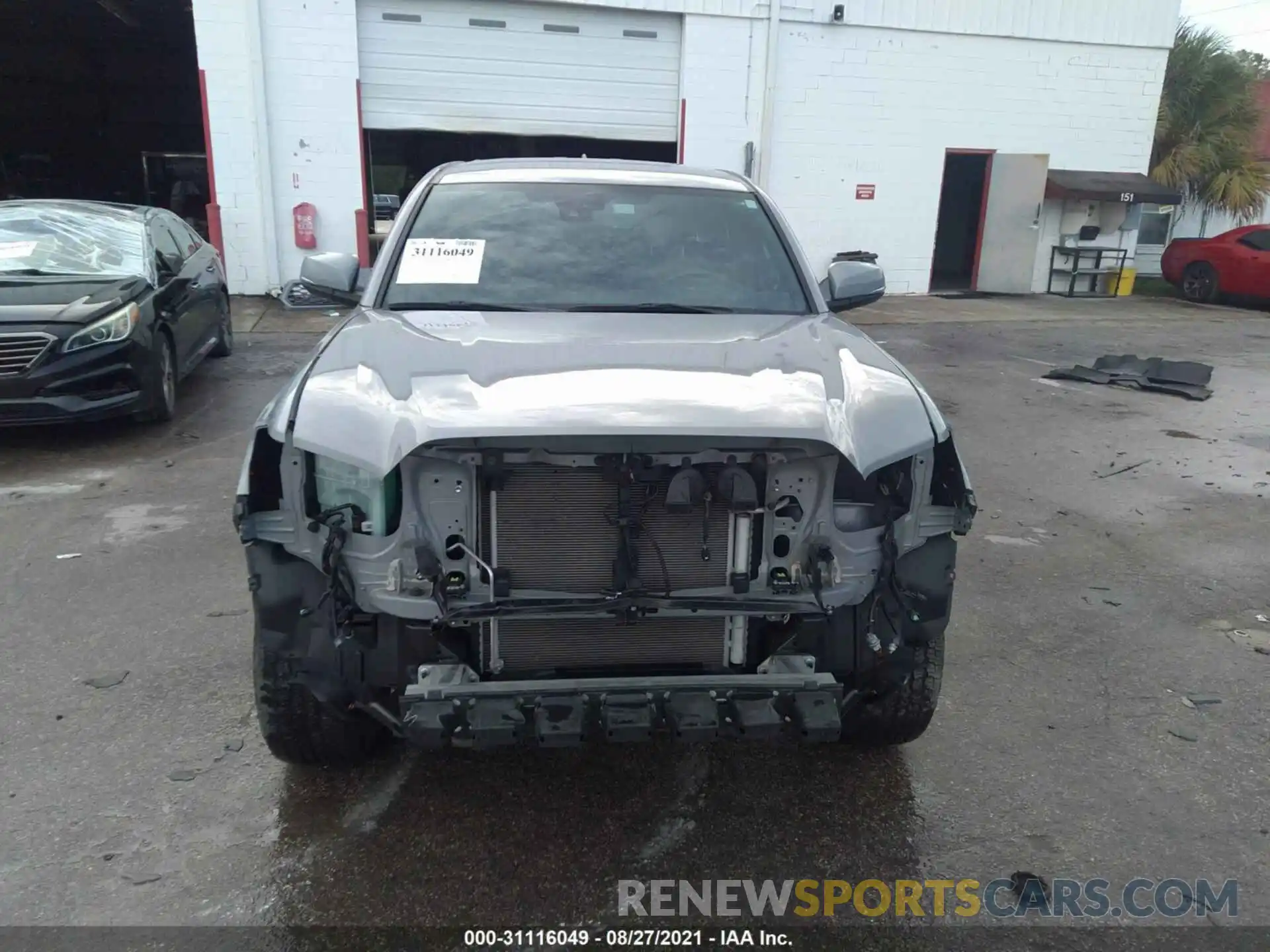 6 Photograph of a damaged car 3TYAZ5CN2LT001249 TOYOTA TACOMA 2WD 2020