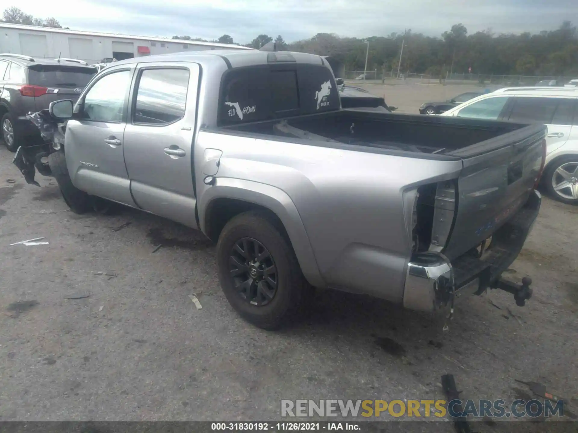 3 Photograph of a damaged car 3TYAZ5CN7LT000839 TOYOTA TACOMA 2WD 2020