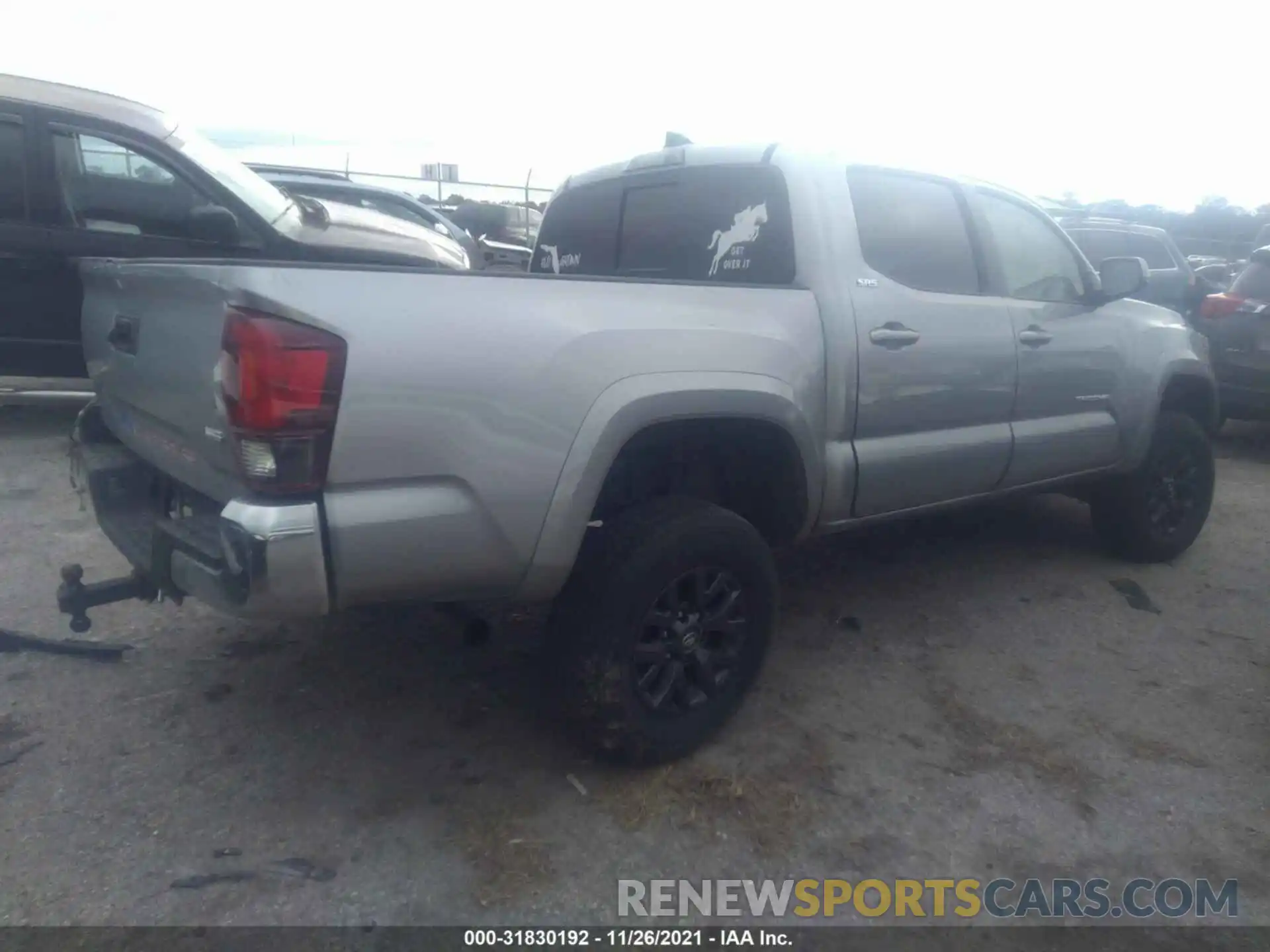 4 Photograph of a damaged car 3TYAZ5CN7LT000839 TOYOTA TACOMA 2WD 2020