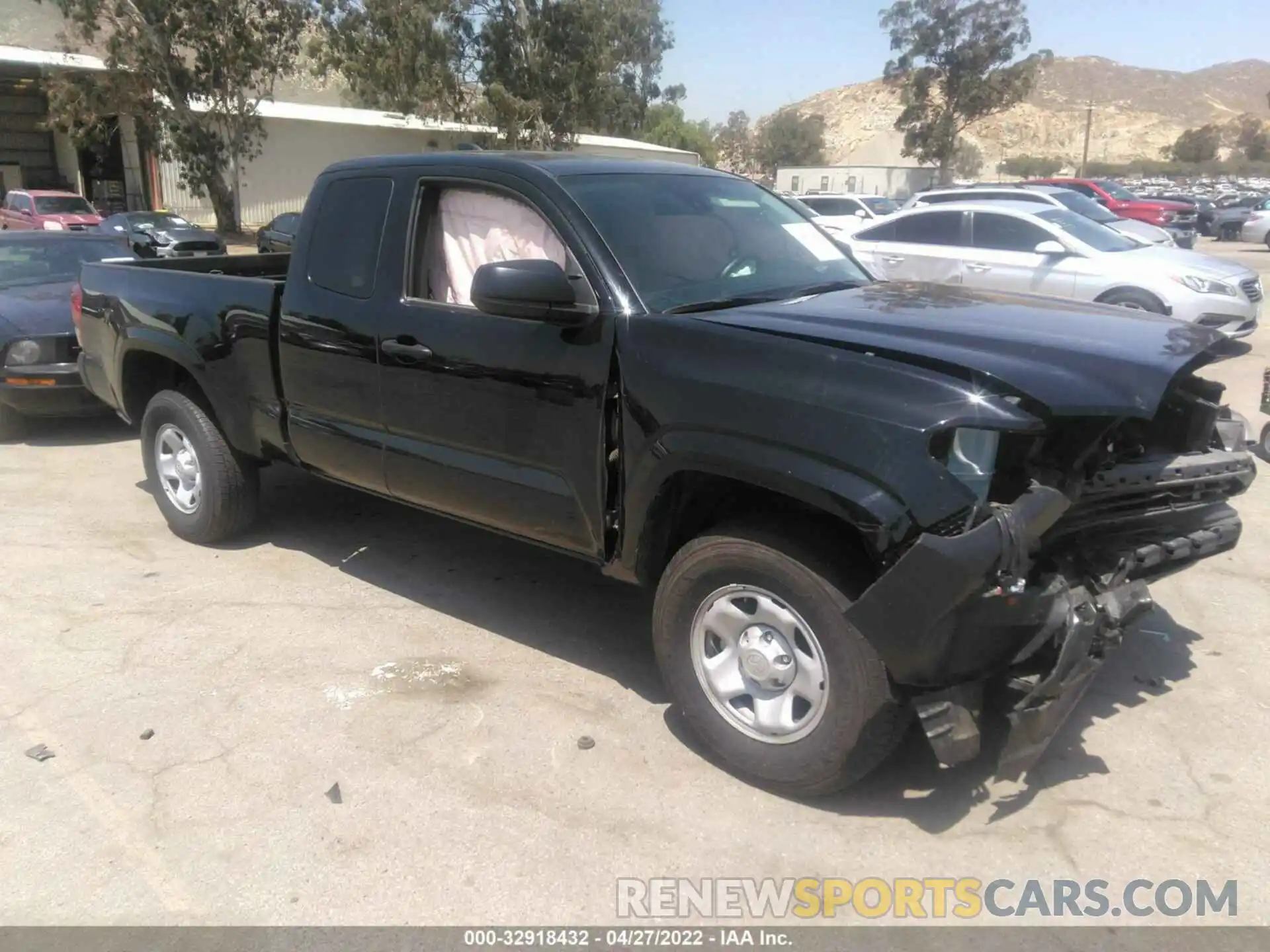 1 Photograph of a damaged car 3TYRX5GN0LT000894 TOYOTA TACOMA 2WD 2020