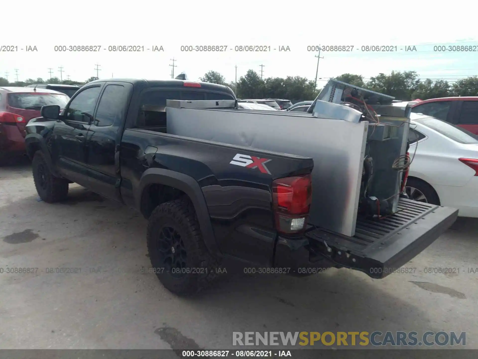 3 Photograph of a damaged car 3TYRX5GN0LT002435 TOYOTA TACOMA 2WD 2020