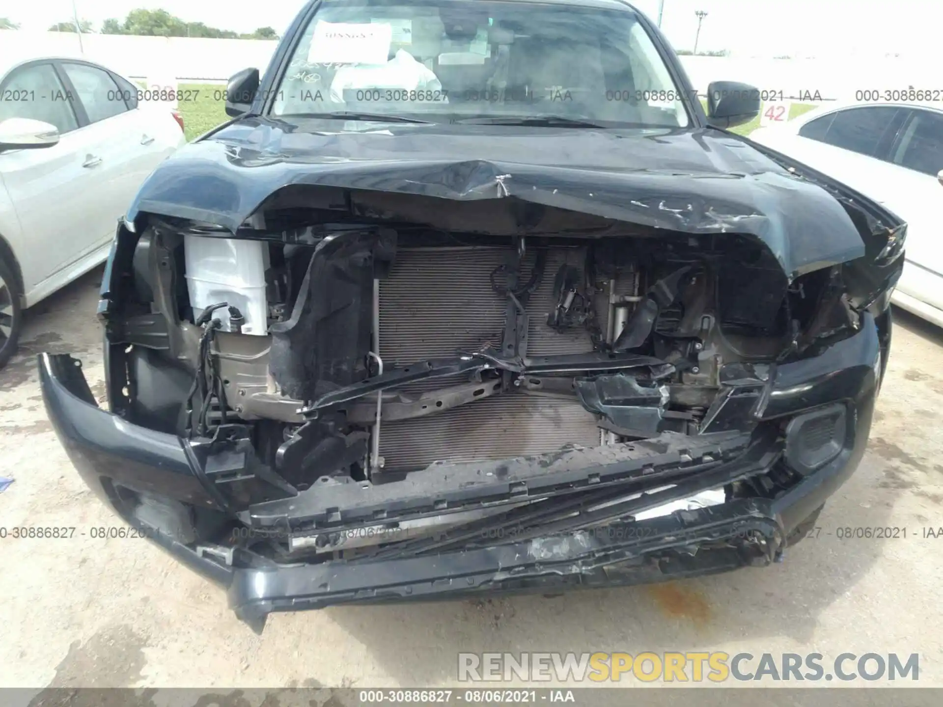 6 Photograph of a damaged car 3TYRX5GN0LT002435 TOYOTA TACOMA 2WD 2020