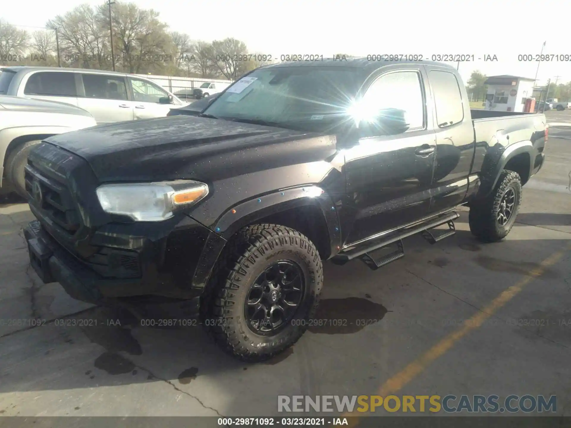 2 Photograph of a damaged car 3TYRX5GN1LT003559 TOYOTA TACOMA 2WD 2020