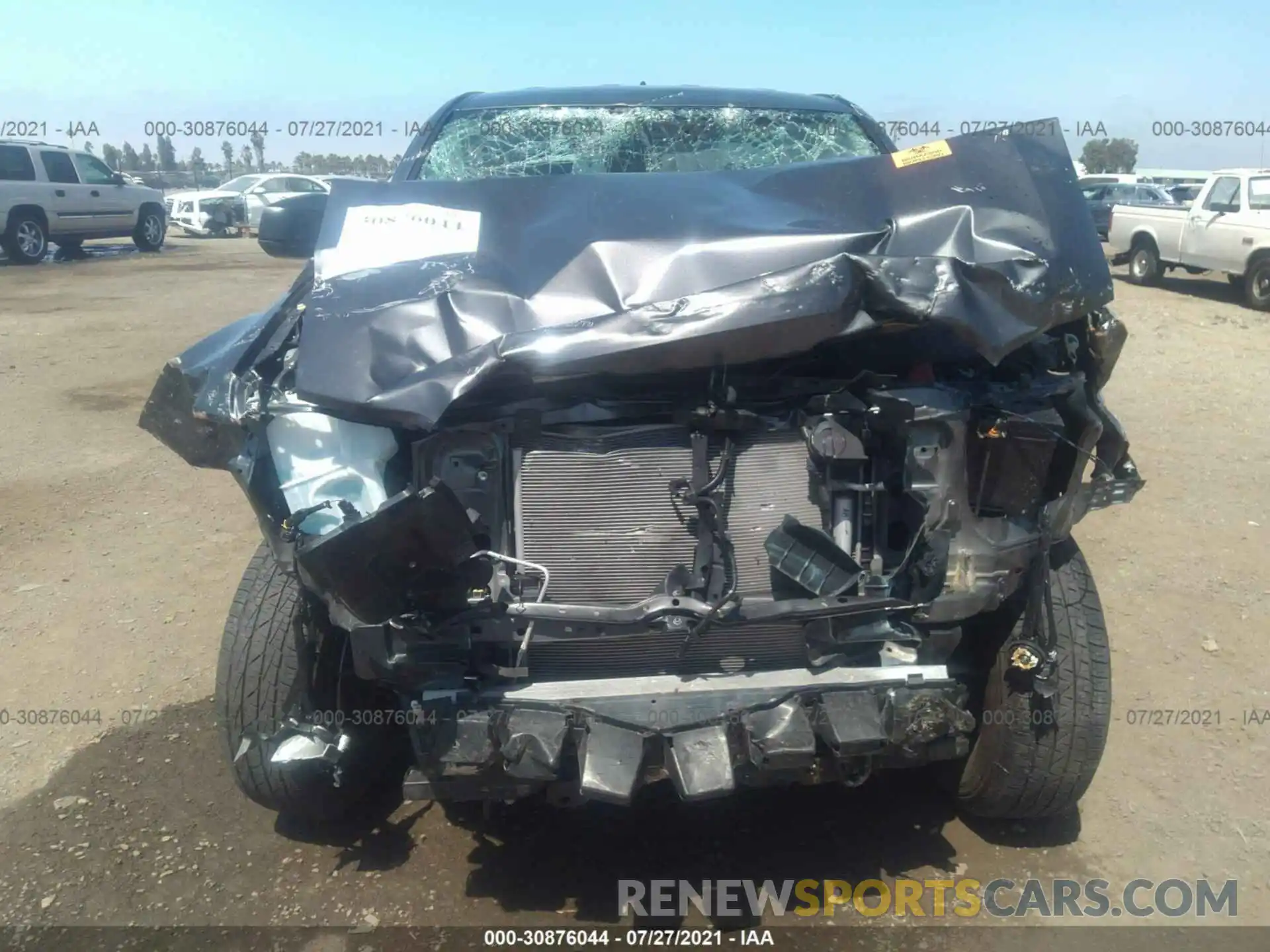 6 Photograph of a damaged car 3TYRX5GN2LT000699 TOYOTA TACOMA 2WD 2020