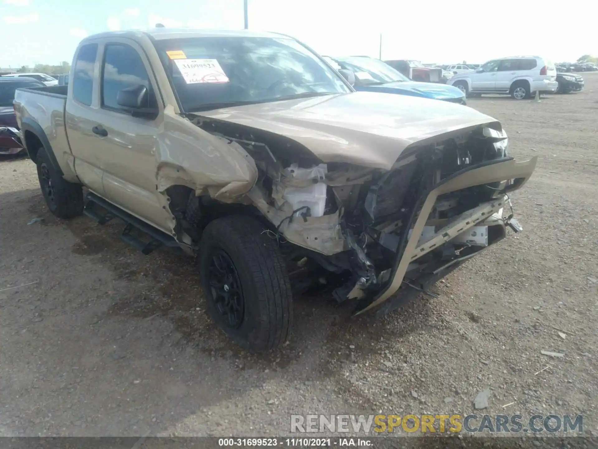 6 Photograph of a damaged car 3TYRX5GN2LT001884 TOYOTA TACOMA 2WD 2020