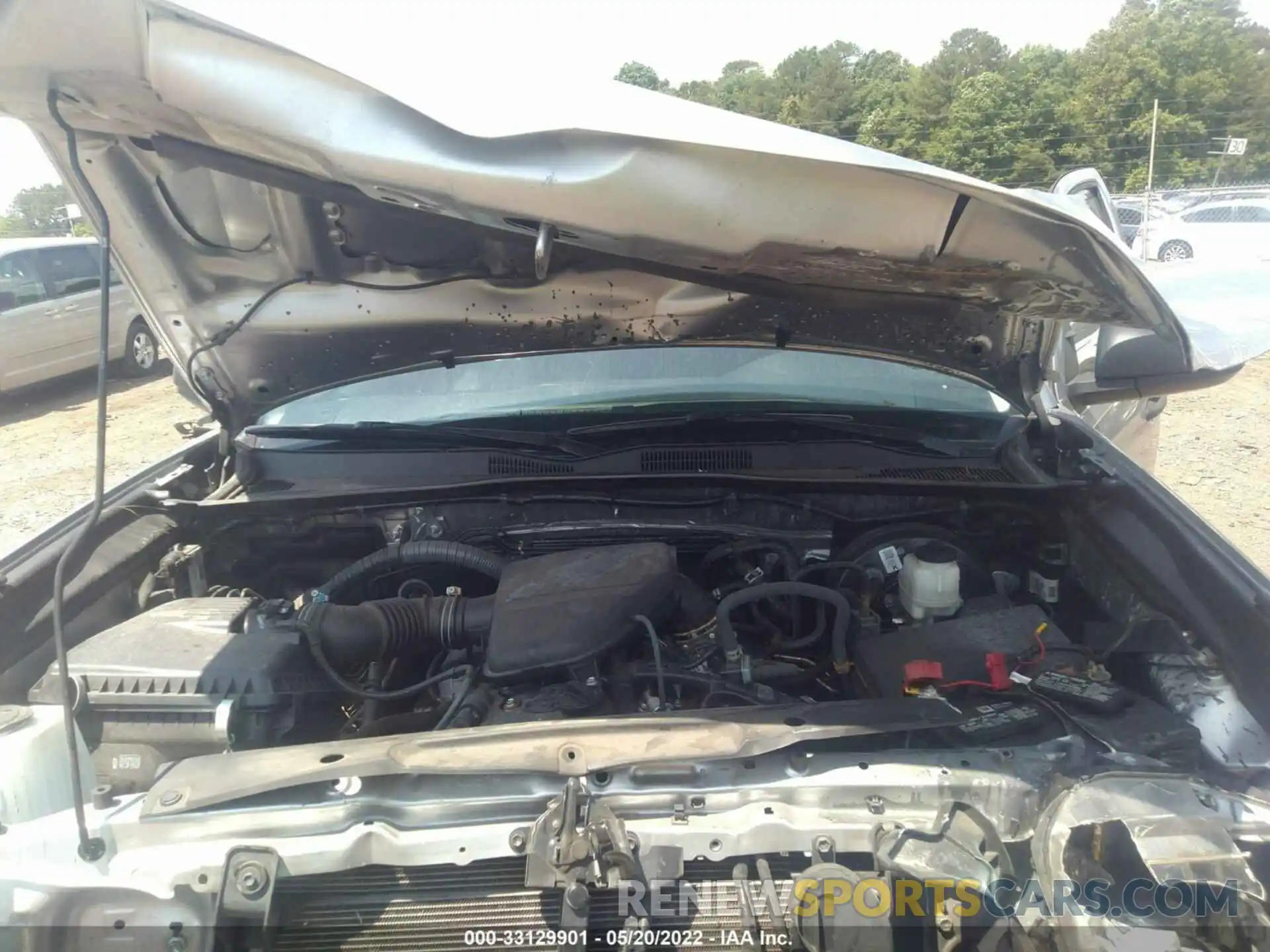 10 Photograph of a damaged car 3TYRX5GN3LT001621 TOYOTA TACOMA 2WD 2020