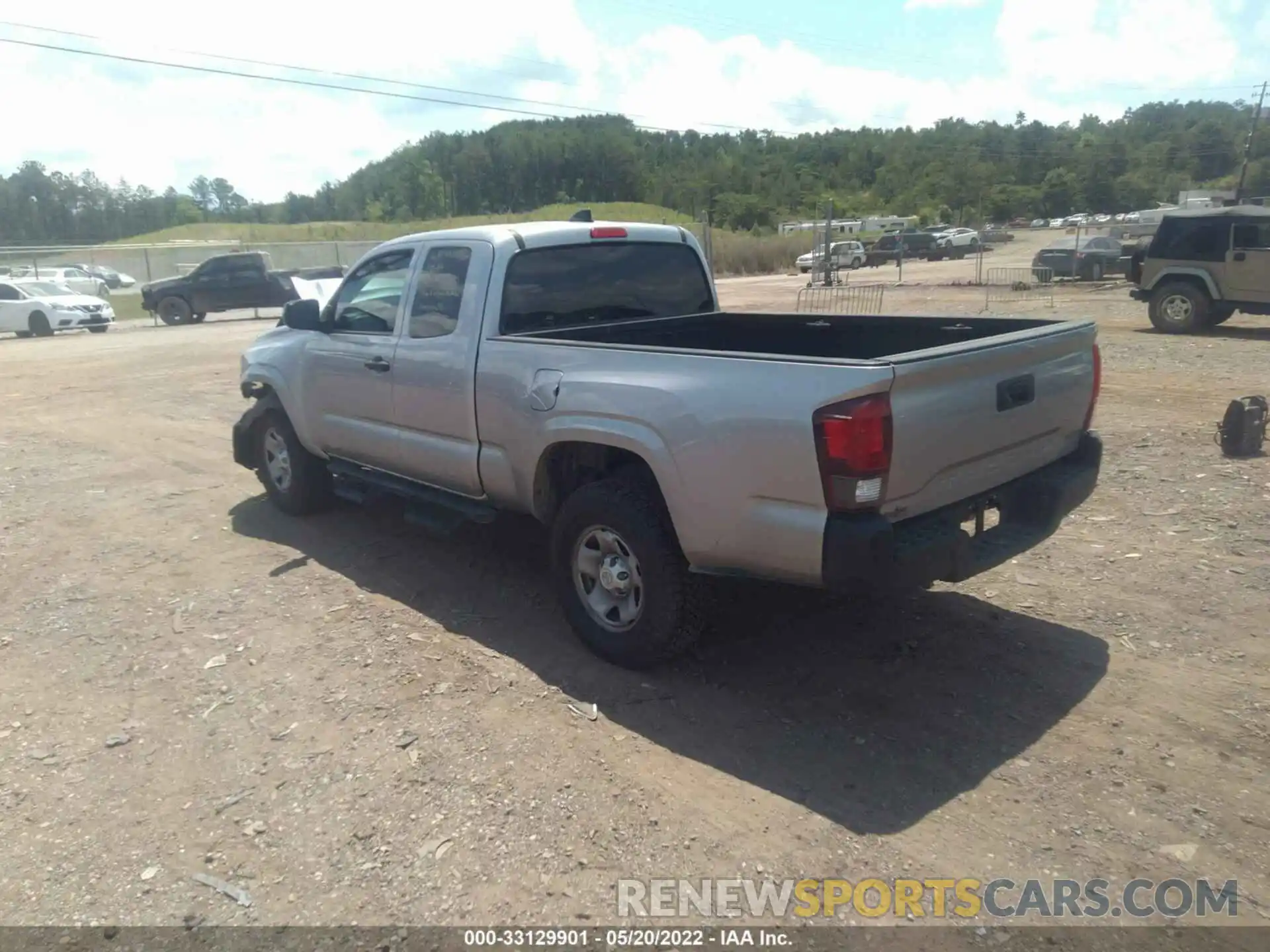 3 Photograph of a damaged car 3TYRX5GN3LT001621 TOYOTA TACOMA 2WD 2020