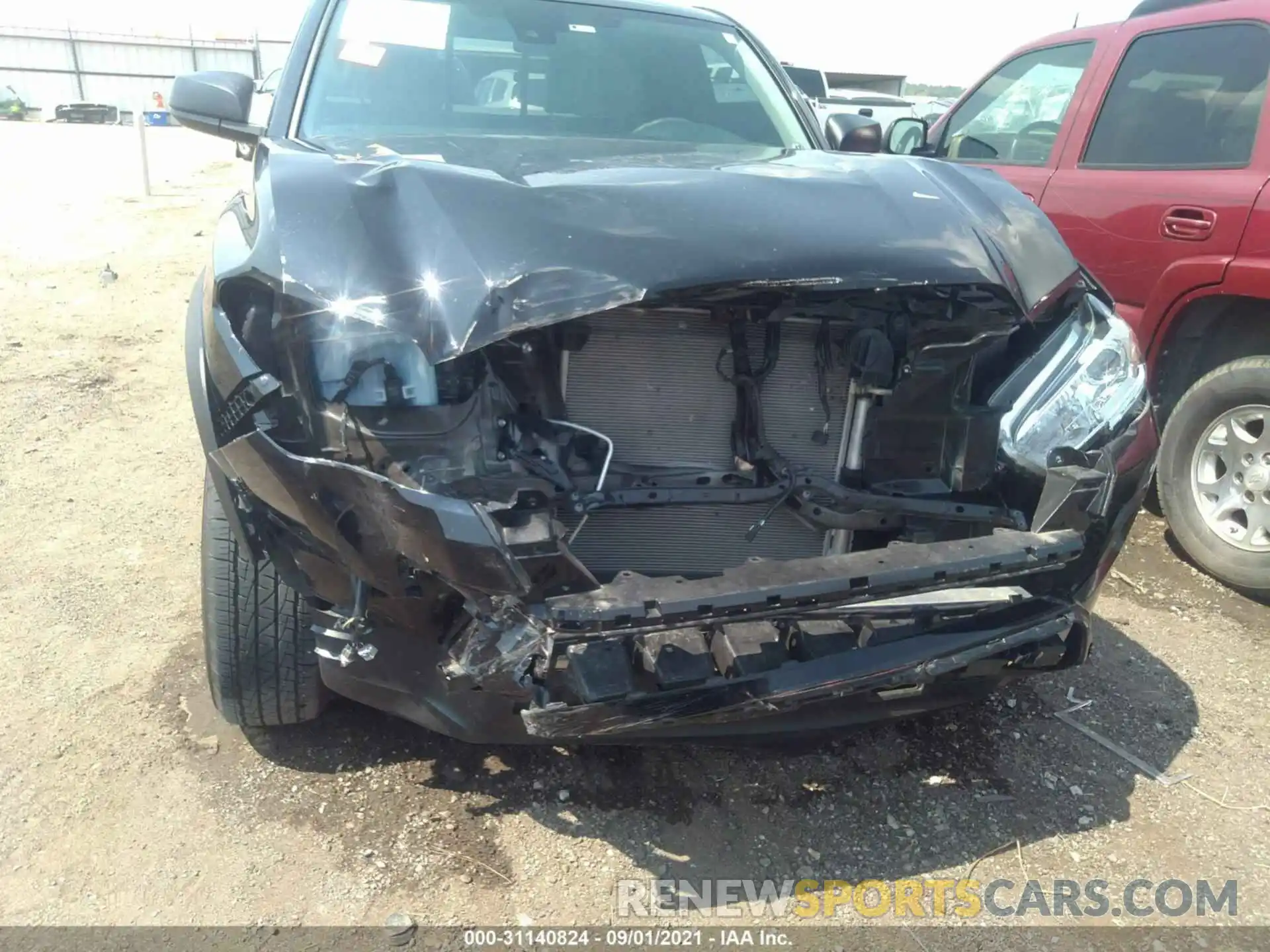 6 Photograph of a damaged car 3TYRX5GN3LT003479 TOYOTA TACOMA 2WD 2020